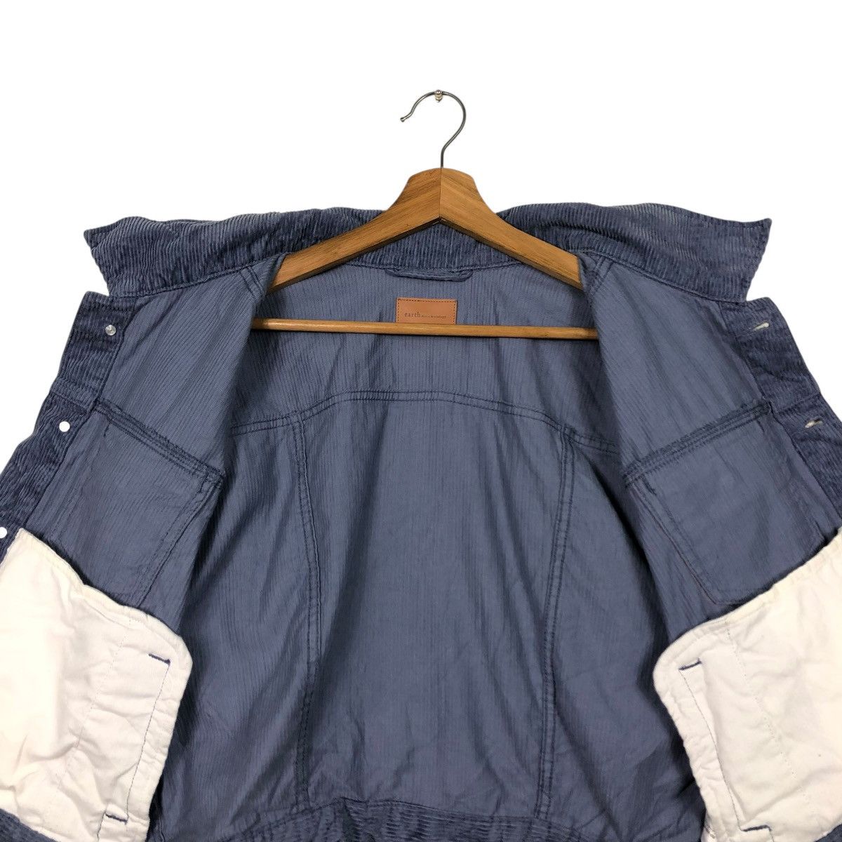 Vintage 🔥CROPPED CORDUROY BIKER JACKET MUSIC & ECOLOGY ISSEY MIYAKE Size US M / EU 48-50 / 2 - 17 Thumbnail