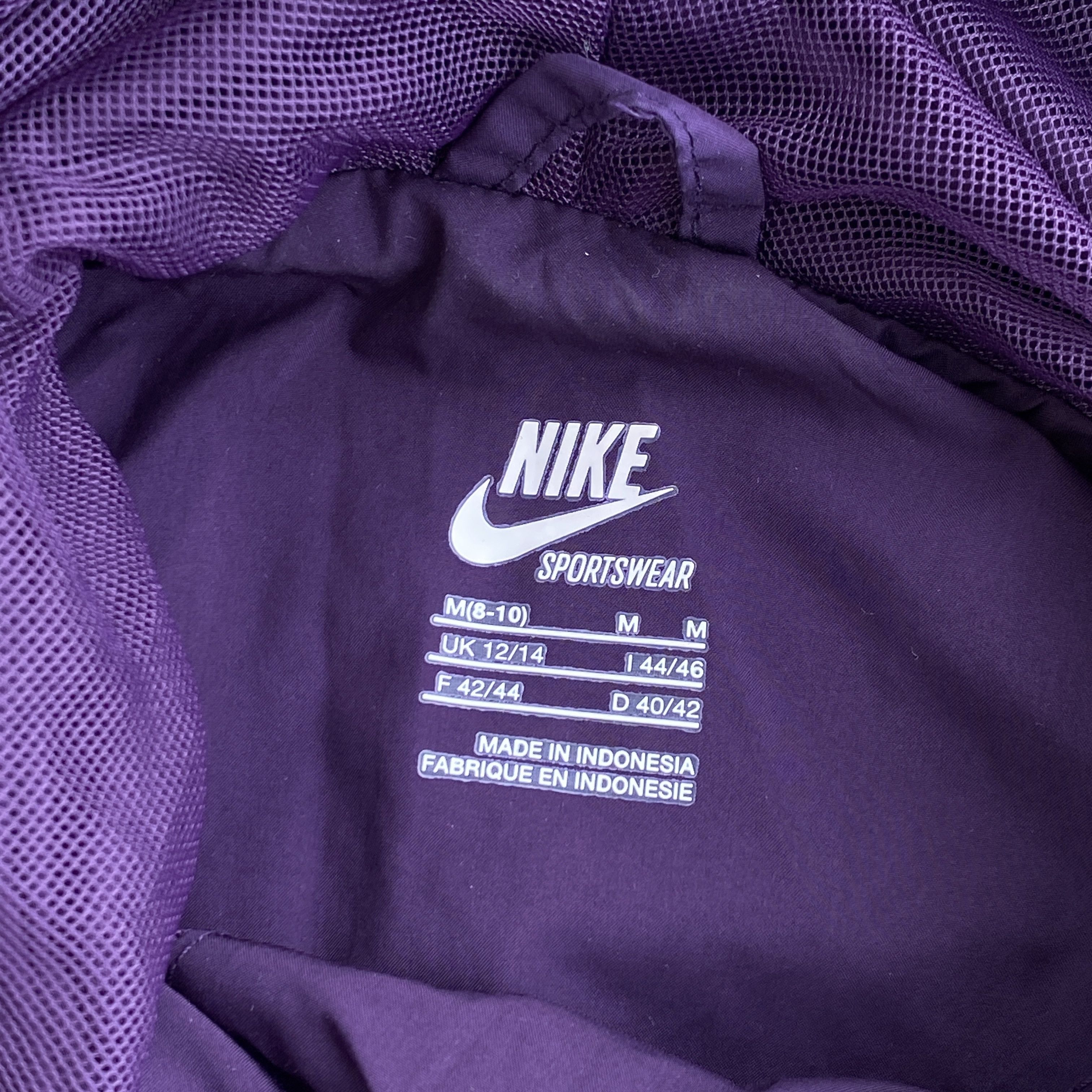 Nike Nike casual purple blue vintage jacket - M Size M / US 6-8 / IT 42-44 - 6 Thumbnail