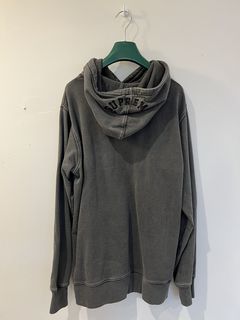 Supreme Overdyed Hooded Sweatshirt | Grailed