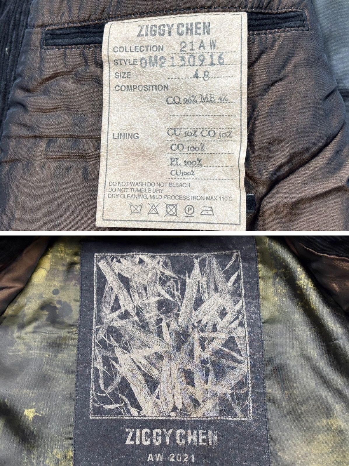 Ziggy Chen Ziggy Chen 21aw Corduroy Jacket Size US L / EU 52-54 / 3 - 7 Thumbnail