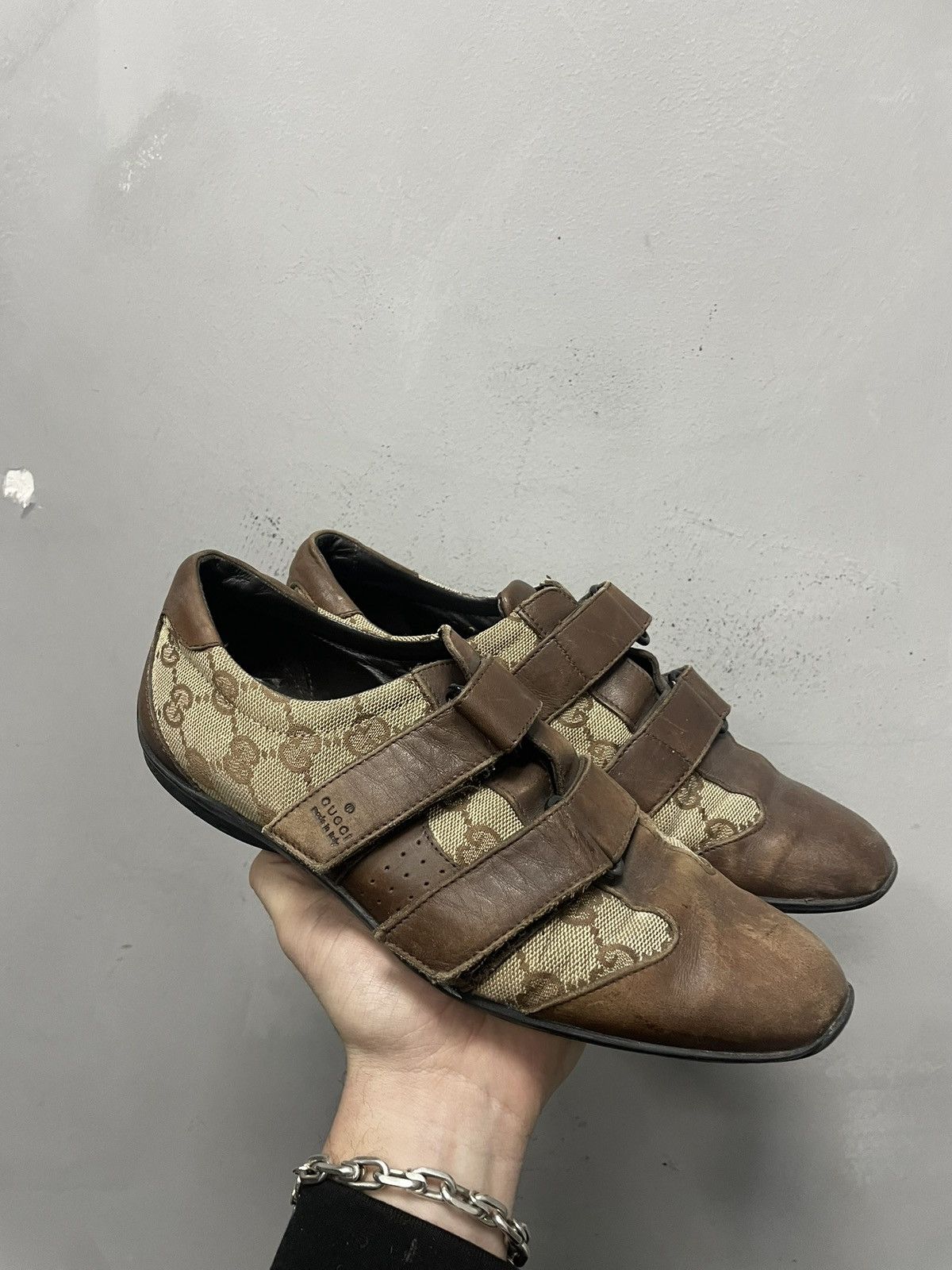Gucci Gucci monogram retro low sneakers archive 2000s Size US 5.5 / EU 38 - 5 Thumbnail