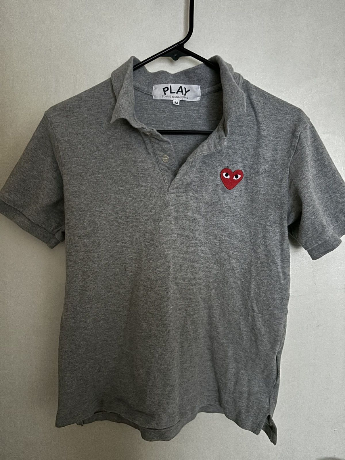 Comme Des Garcons Play Play Polo | Grailed