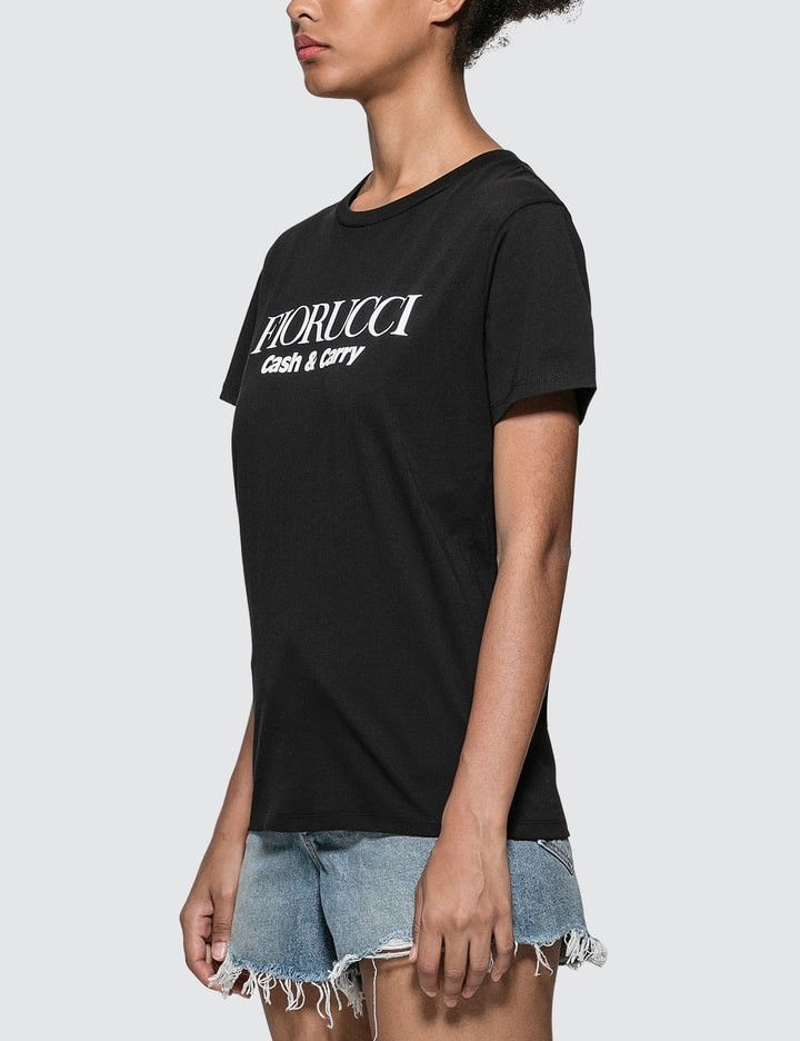 Designer × Fiorucci Fiorucci Cash & Carry print t-shirt tee Size S / US 4 / IT 40 - 3 Thumbnail