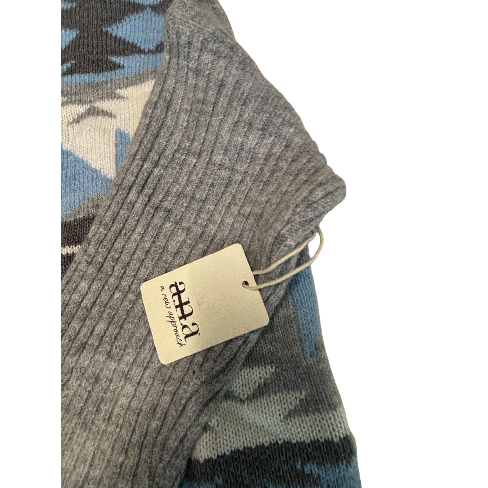 Other a.n.a. Women’s Nordic Pattern Crew Neck, Mixed Stitch sweat Size L / US 10 / IT 46 - 10 Thumbnail