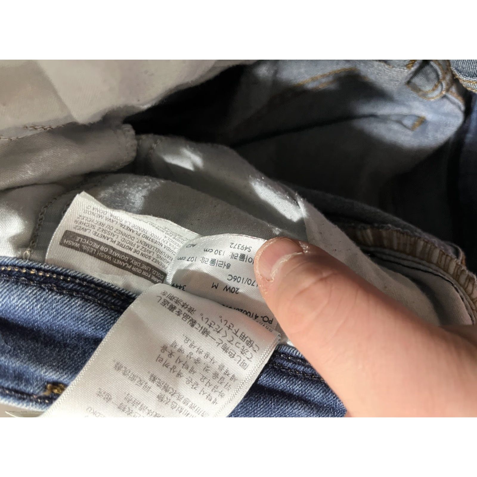 Vintage VINTAGE Levis 512 Jeans 20W Women Blue Slim Stretch Denim 90s American Classic Designer Plus Size 20W Women Jeans Size 42" / US 20 - 6 Thumbnail