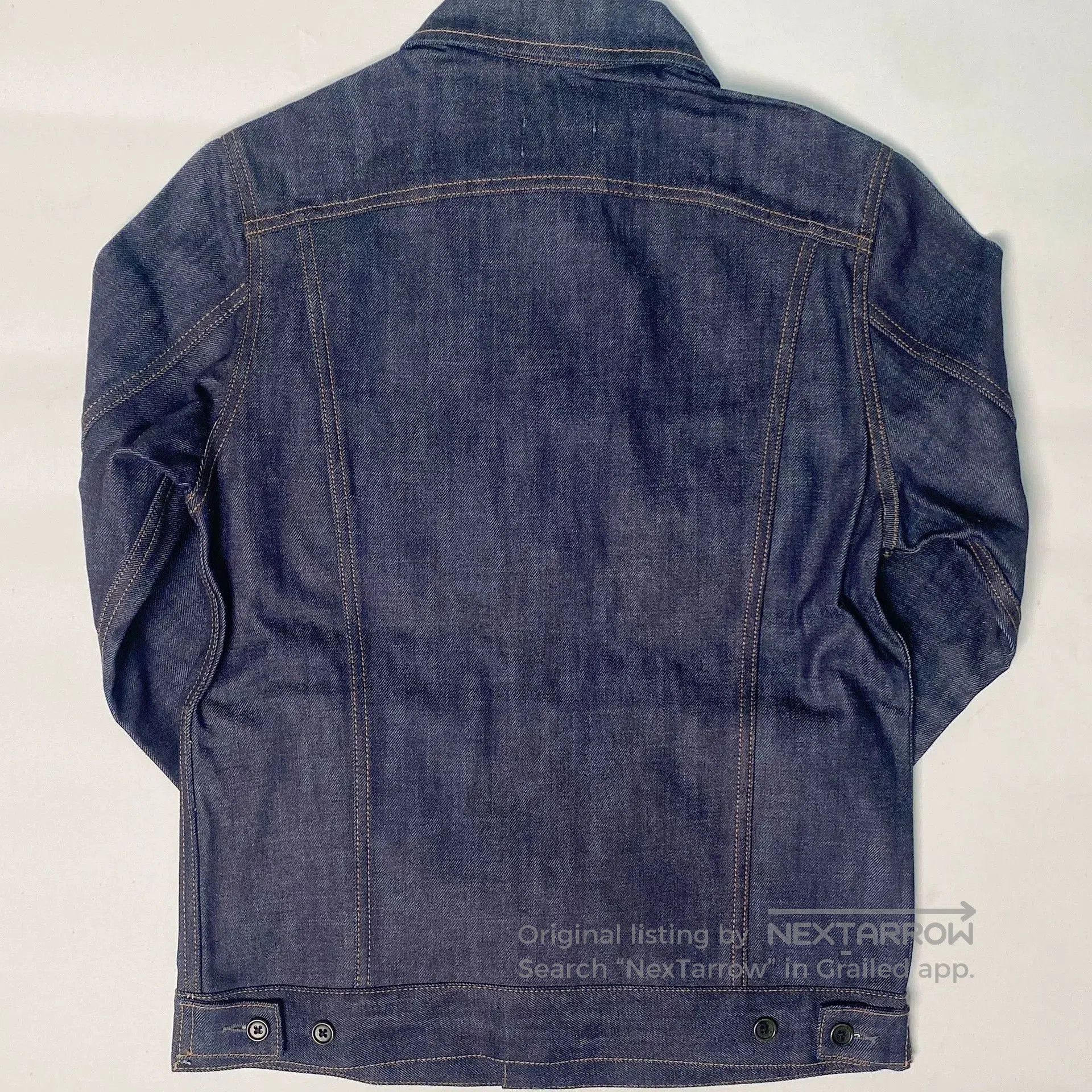 Other Italian C O F Original Selvedge Denim Jacket. Size US S / EU 44-46 / 1 - 2 Thumbnail