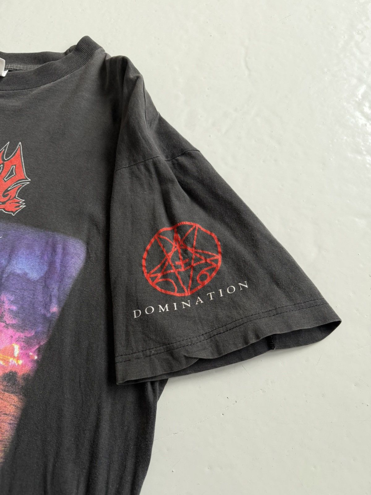 Vintage Vintage 1995 Morbid Angel domination european tour tee Size US XL / EU 56 / 4 - 5 Thumbnail