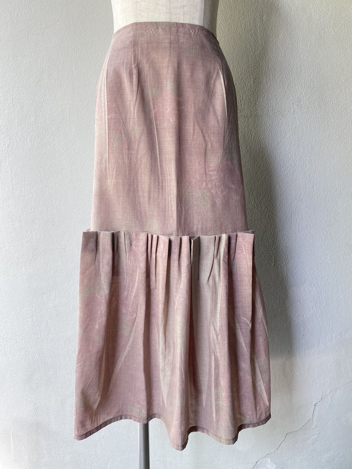 Sunao Kuwahara I.S. sunao kuwahara Avant-garde Layered Printed Skirt Size 27" / US 4 / IT 40 - 12 Thumbnail