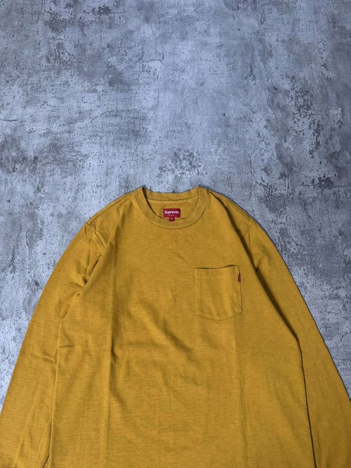 Supreme SUPREME BASIC POCKET YELLOW LONGSLEEVE SHIRT Size US M / EU 48-50 / 2 - 2 Thumbnail