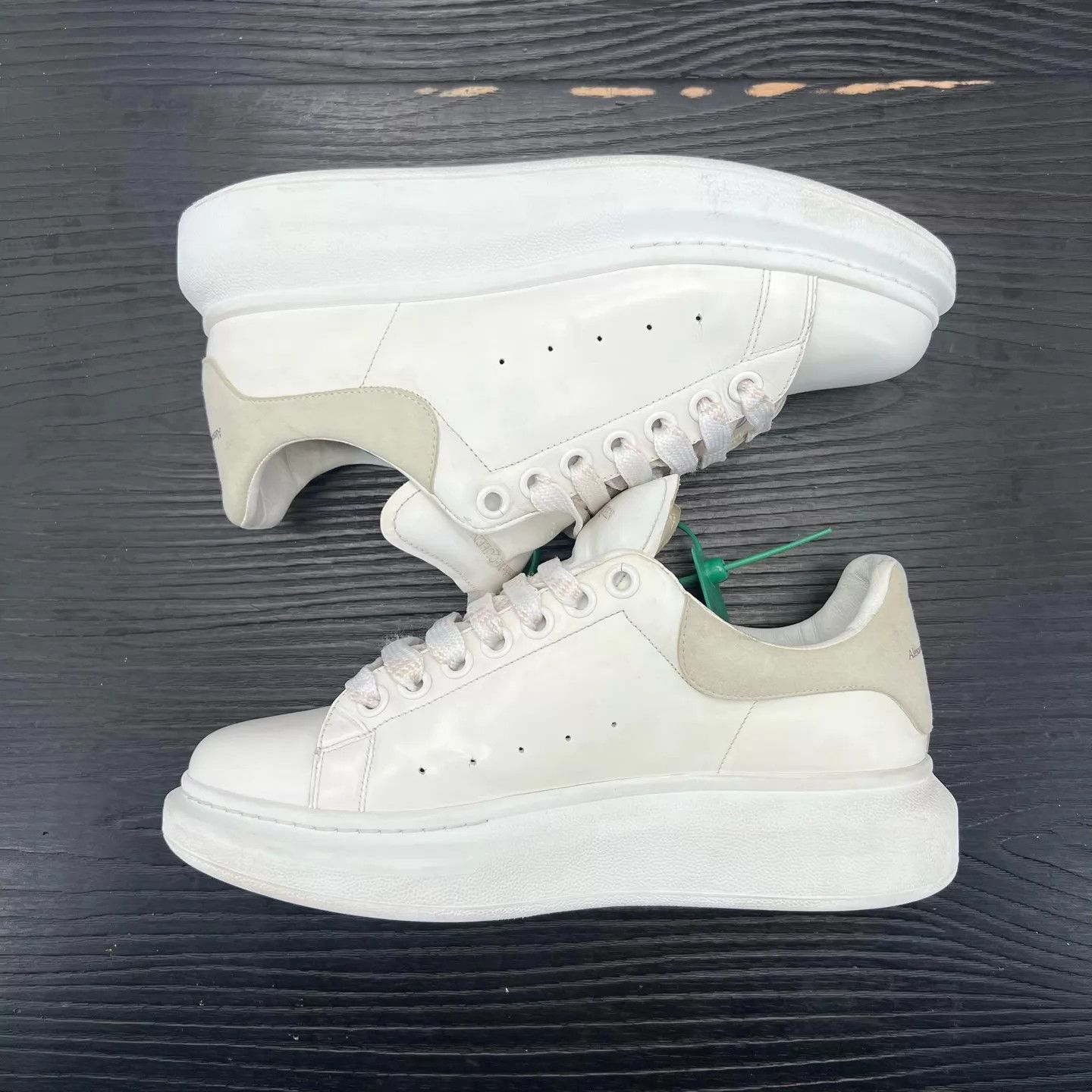 Alexander McQueen McQueen White & Pink Suede Shoes 39 (O.Box) Size US 6 / EU 39 - 3 Thumbnail