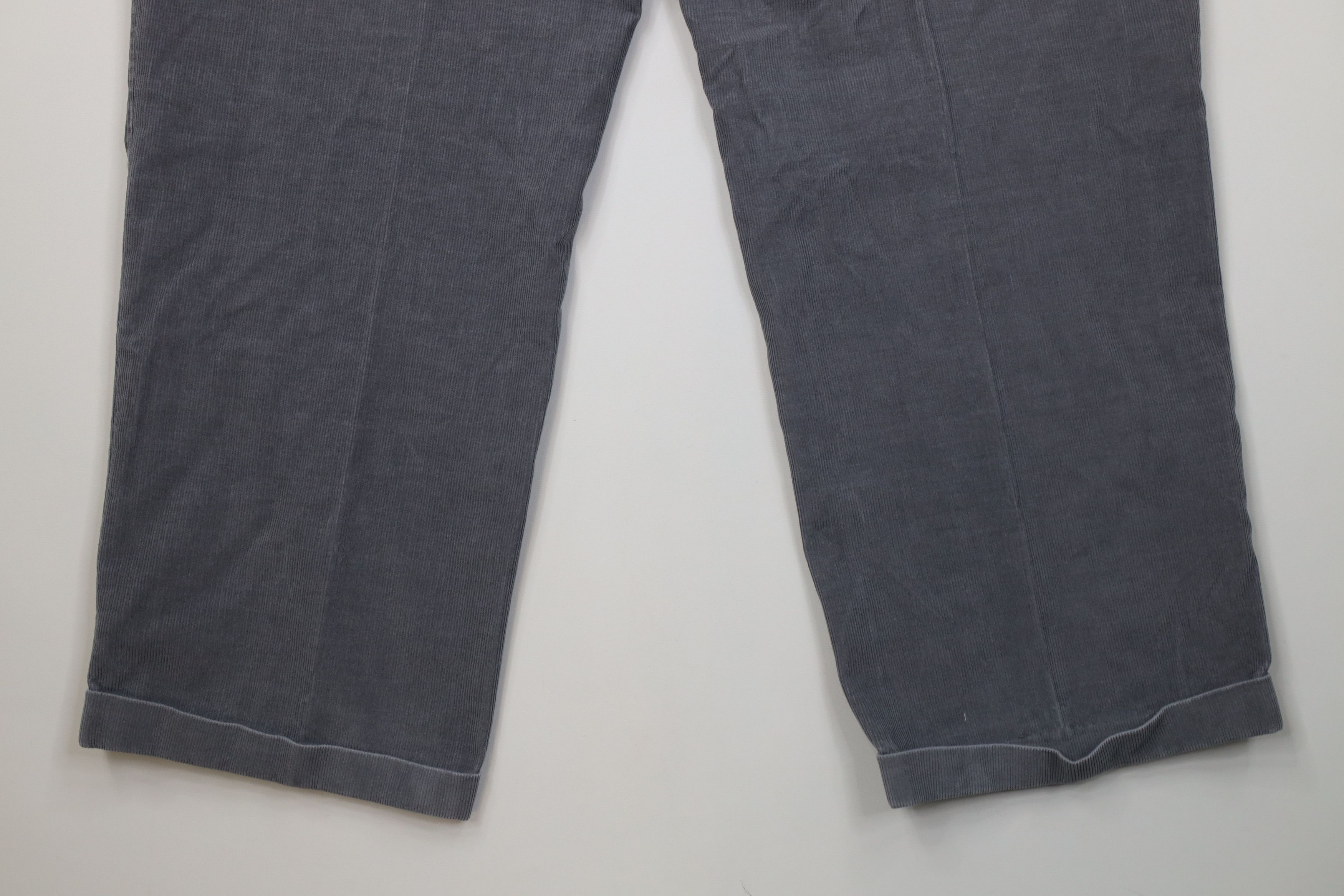 Lands' End Vintage 70s Lands End Wide Leg Corduroy Chino Pants Size US 42 / EU 58 - 13 Thumbnail