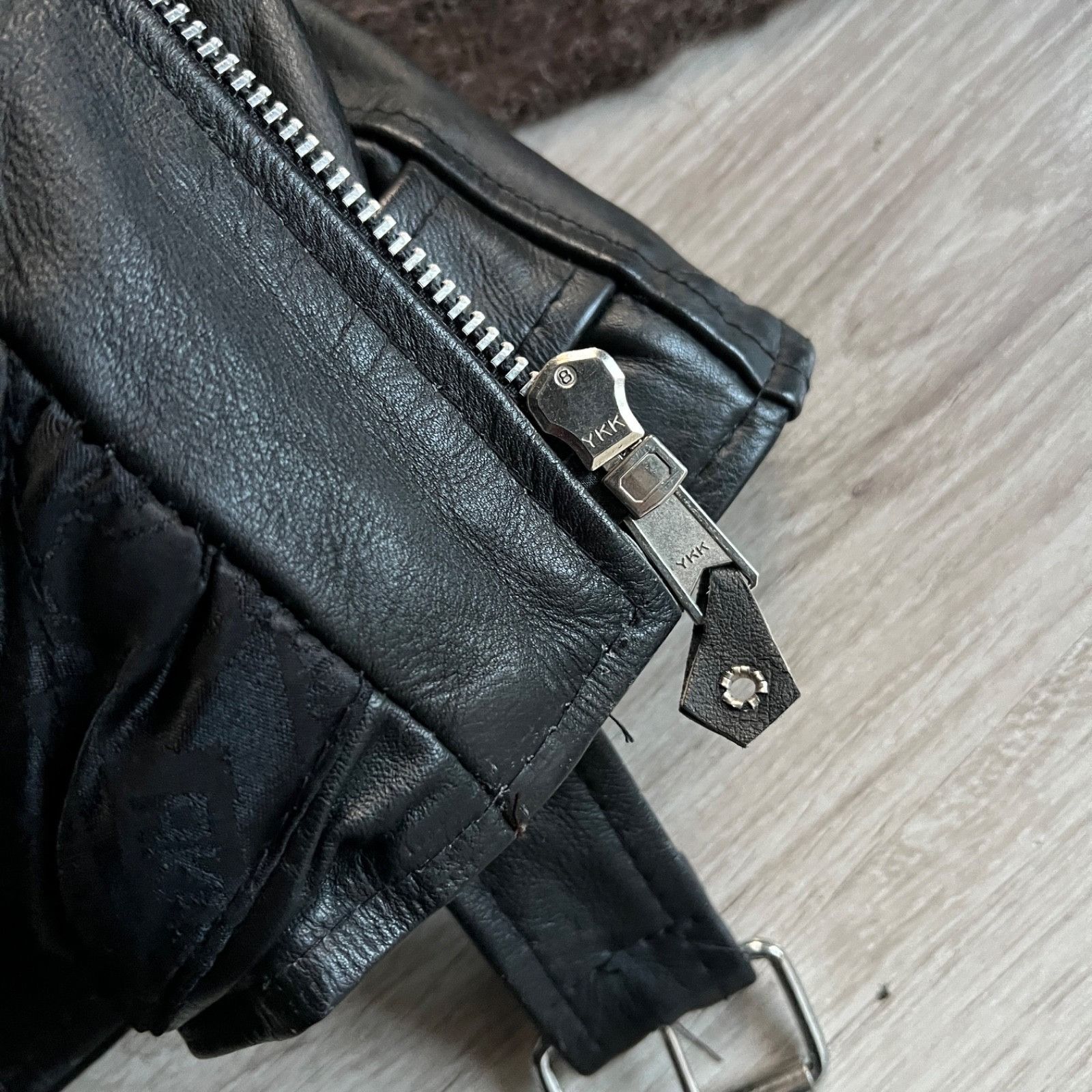Leather Akaso Vintage Leather Motorcycle Biker Jacket 9722AC Size US M / EU 48-50 / 2 - 11 Thumbnail