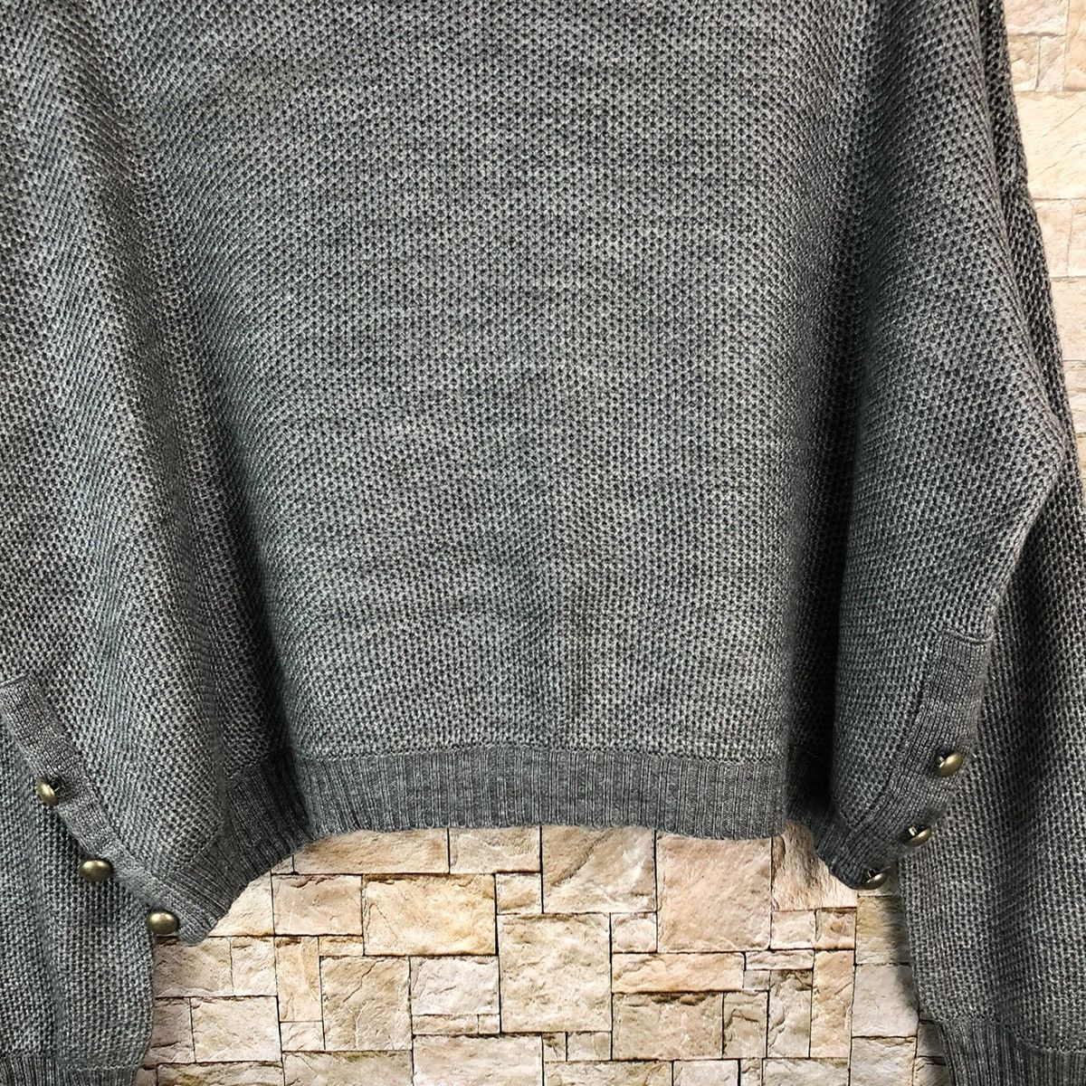 Homespun Knitwear × Japanese Brand Civilse Grey streetwear Knitwear #A1203 Size S / US 4 / IT 40 - 6 Thumbnail