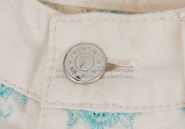 Junya Watanabe Junya Watanabe size M White vintage embroidered floral pan Size 22" - 5 Thumbnail