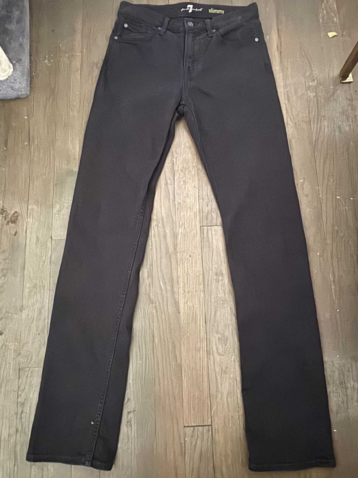7 For All Mankind 7 For All Mankind Slim Grey Denim Size US 29 - 1 Thumbnail