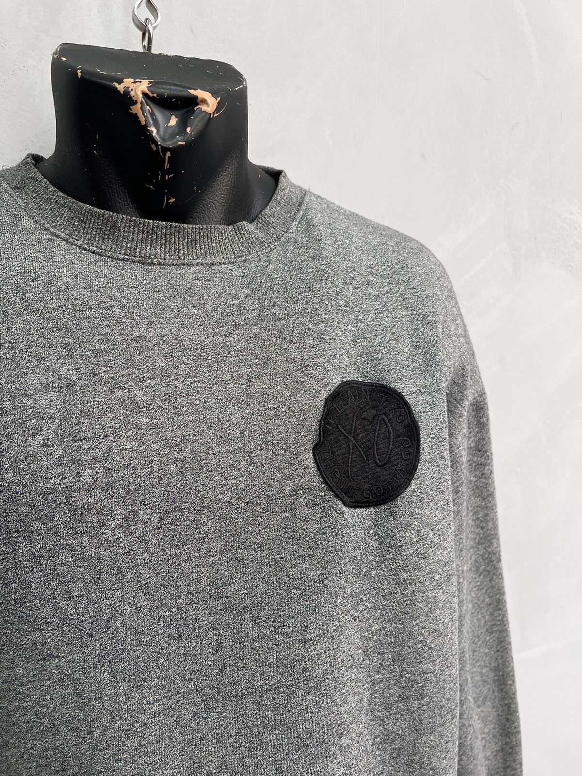 H&M H&M x X.O. The weeknd Y2K Sweatshirt Gray Streetwear Style Size US M / EU 48-50 / 2 - 4 Thumbnail
