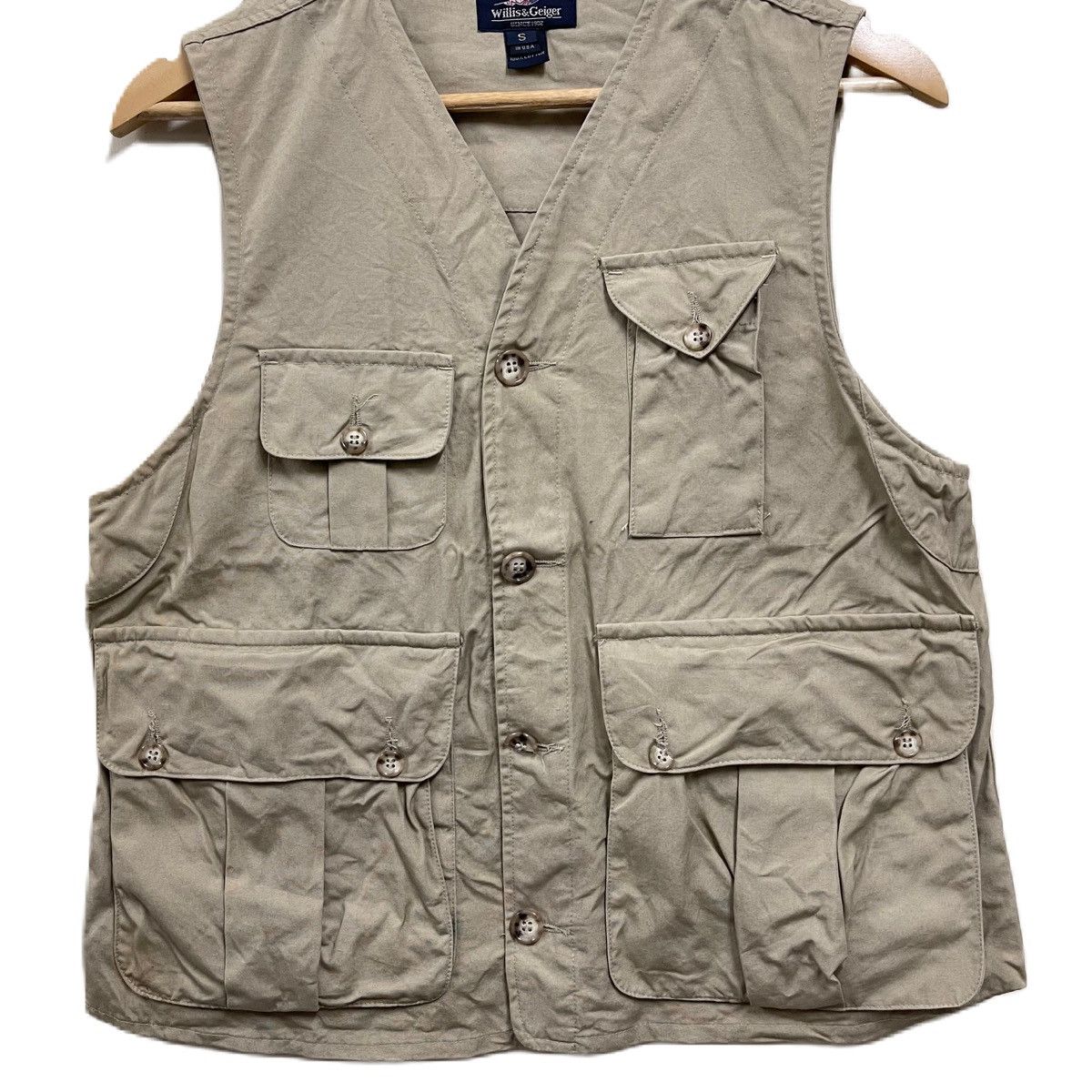 Vintage Vintage WILLIS & GIEGER vest multi pocket Size US S / EU 44-46 / 1 - 4 Thumbnail