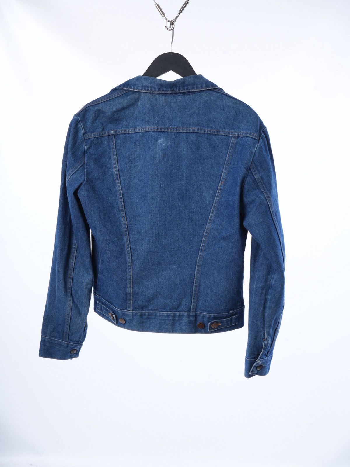 Vintage Vintage 80's Wrangler 124MJ Western Faded Blue Denim Jacket Size US M / EU 48-50 / 2 - 8 Thumbnail