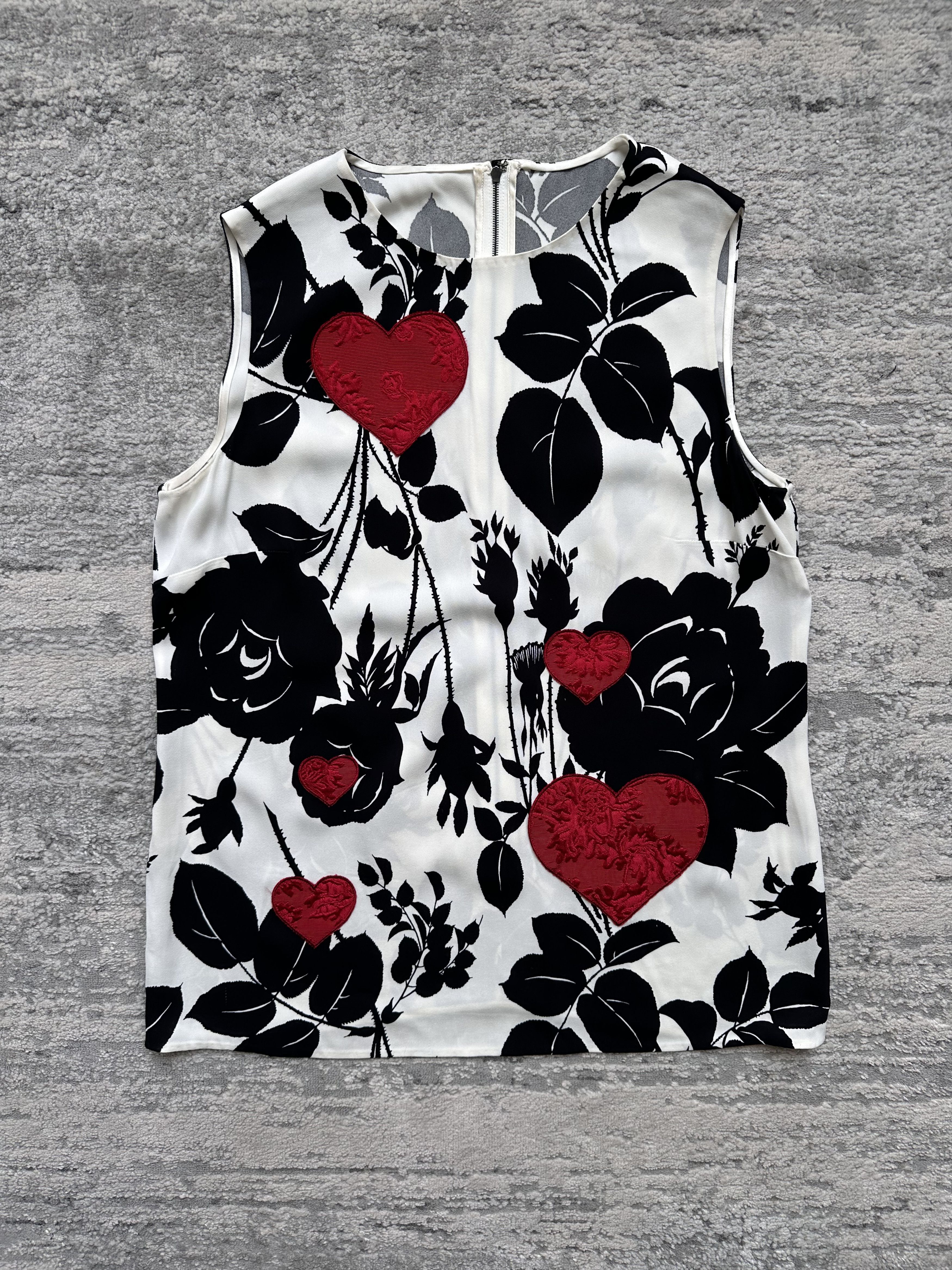 Dolce & Gabbana Vintage Dolce & Gabbana floral heart top Size M / US 6-8 / IT 42-44 - 1 Thumbnail