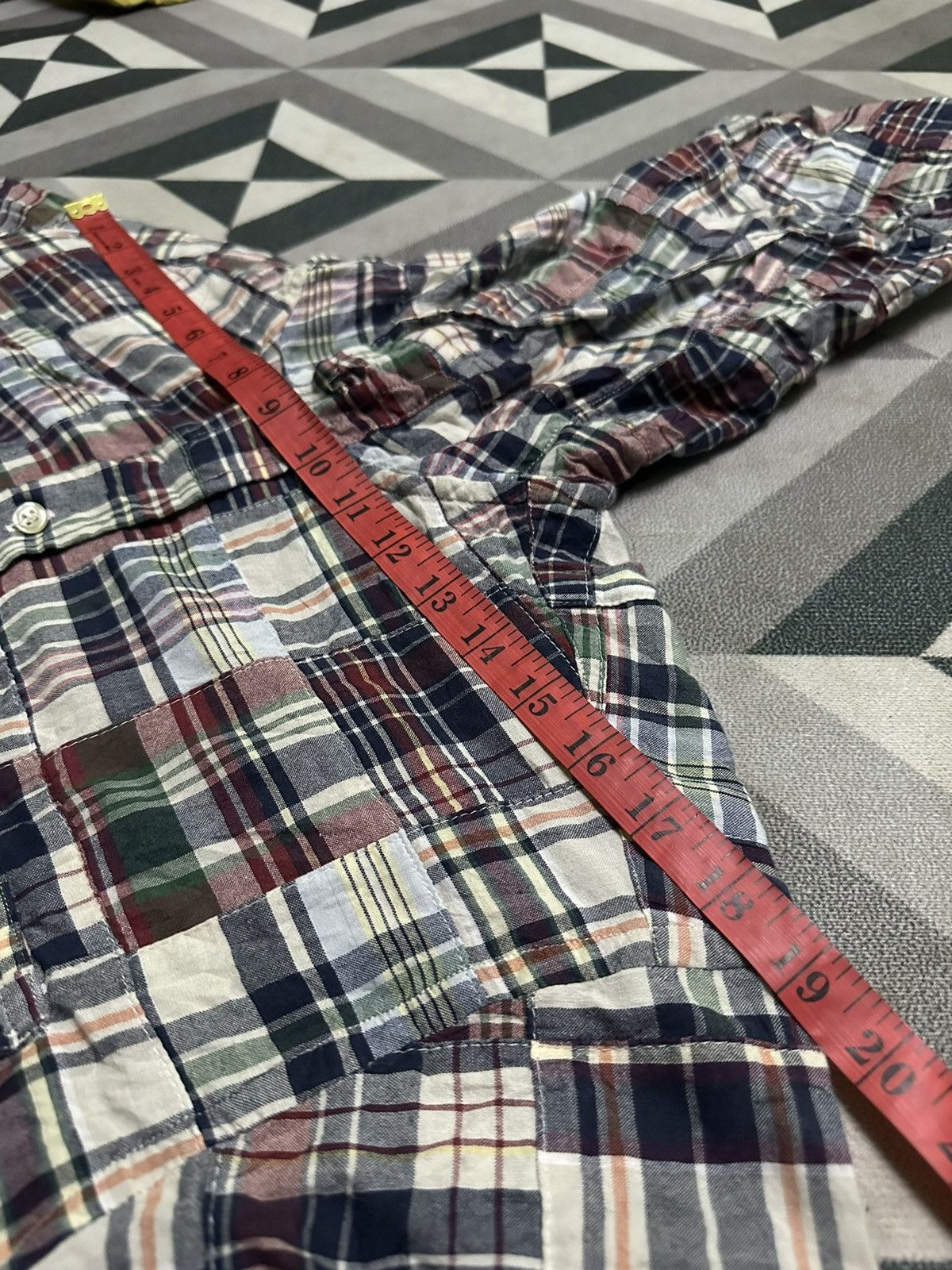 Tommy Hilfiger Tommy hilfiger patchwork button up shirts hoodie Size US S / EU 44-46 / 1 - 10 Thumbnail