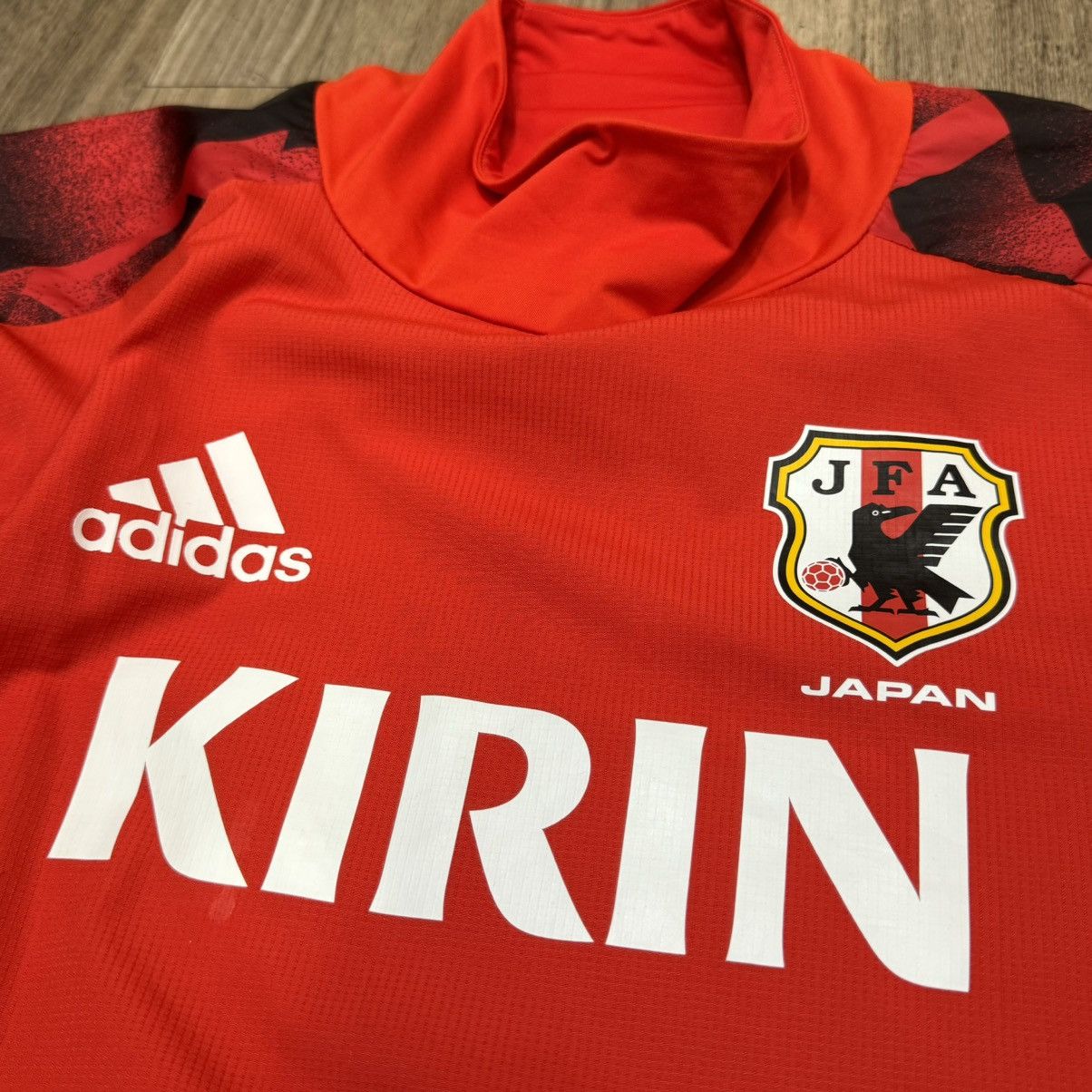 Adidas Japan 16/17 training sweater Size US S / EU 44-46 / 1 - 3 Thumbnail