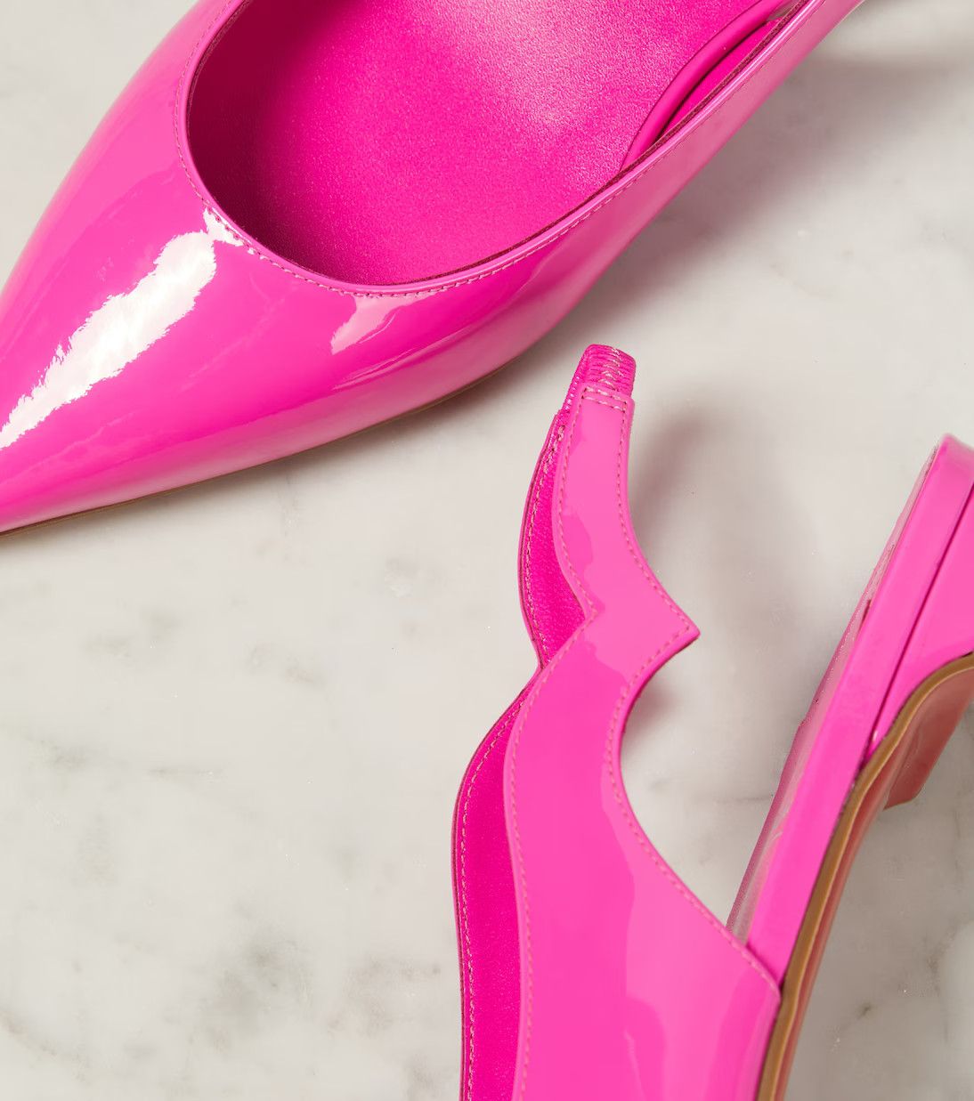 Christian Louboutin o1s1wg110924 Hot Chickita Sling in Pink Size US 7 / IT 37 - 5 Thumbnail