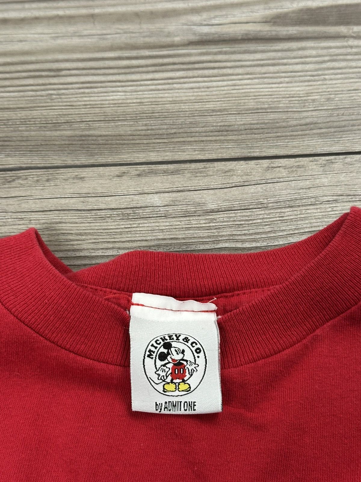 Mickey Mouse Vintage 90’s Evolution Of Mickey Mouse Embroidered T Shirt Size US L / EU 52-54 / 3 - 3 Thumbnail