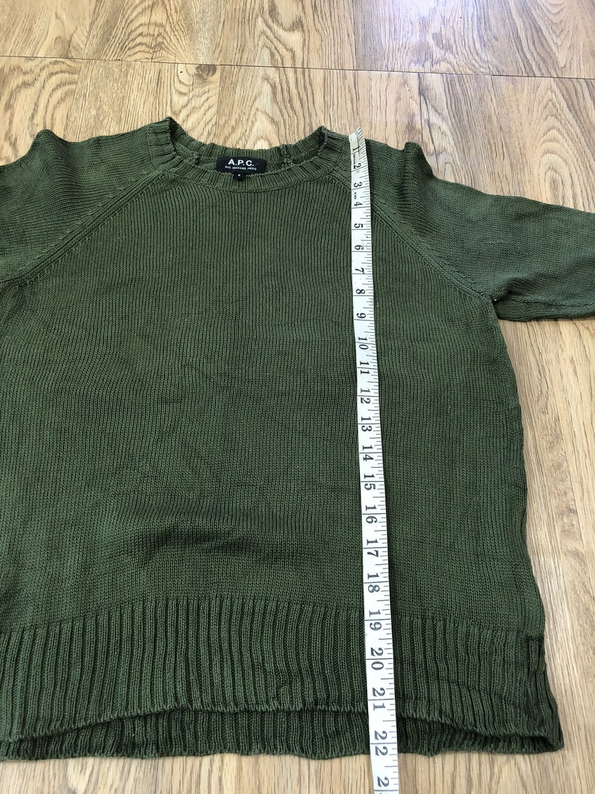 APC knit sweatshirt