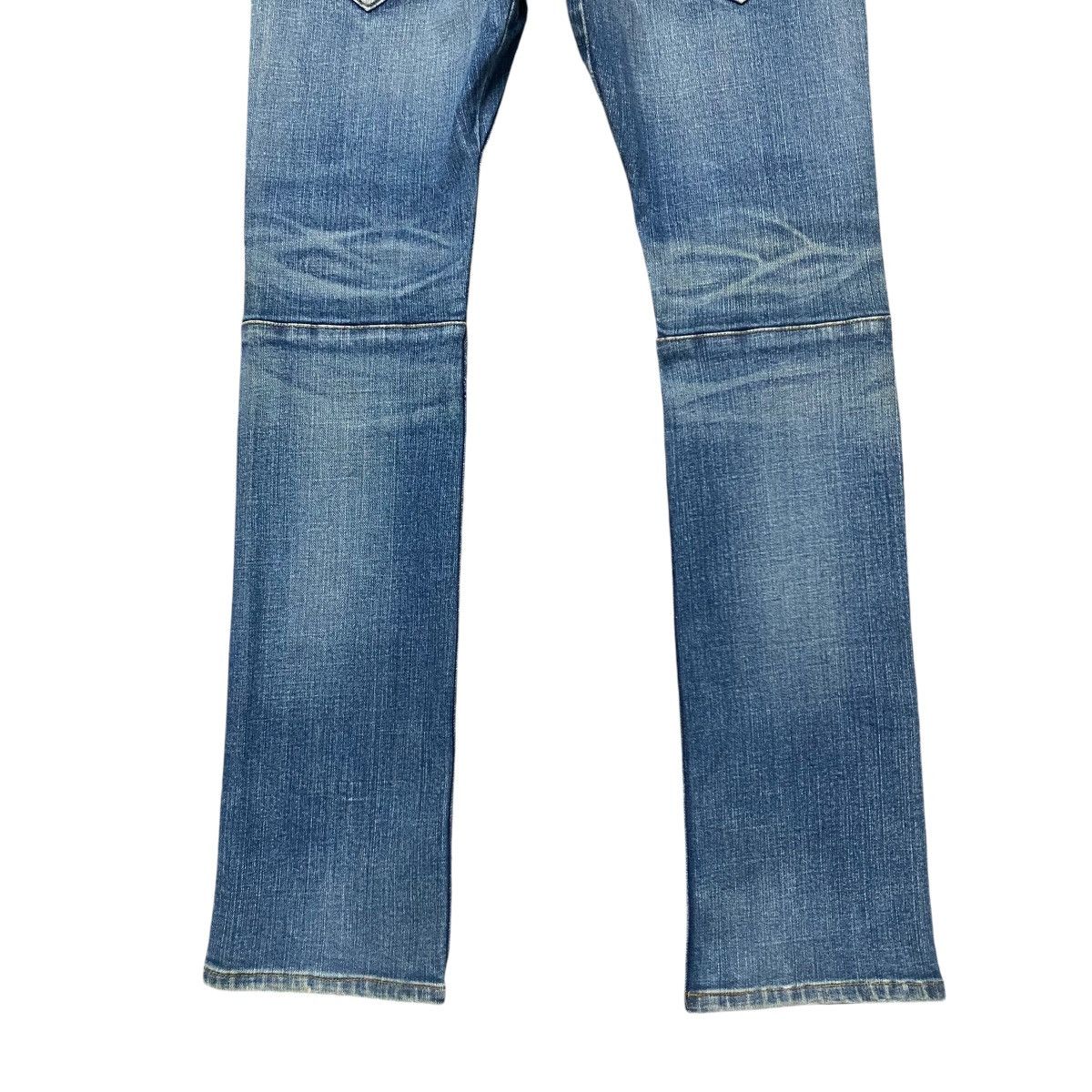 Japanese Brand Fadthree Denim Biker Jeans Stretch Size US 30 / EU 46 - 14 Thumbnail