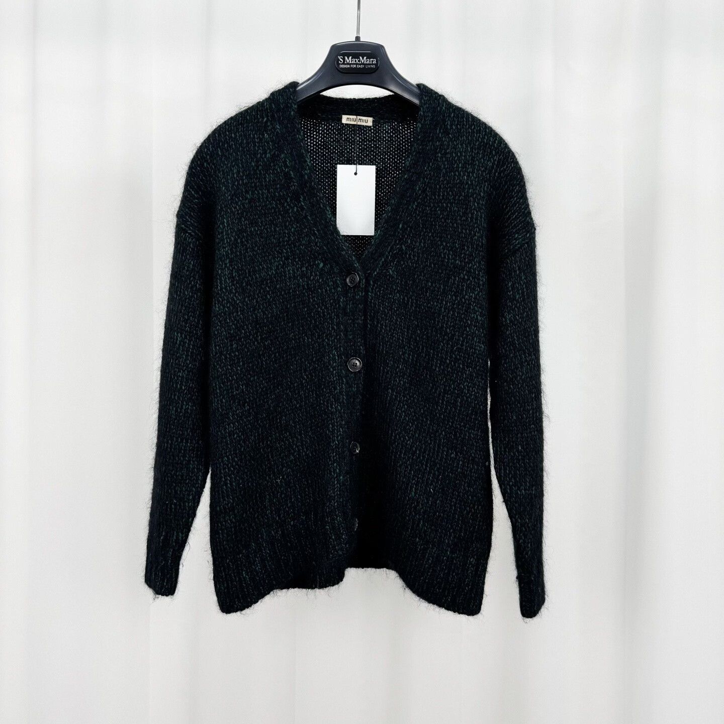 Miu Miu Miu Miu Wool Blend Knit Cardigan Size XS / US 0-2 / IT 36-38 - 1 Thumbnail