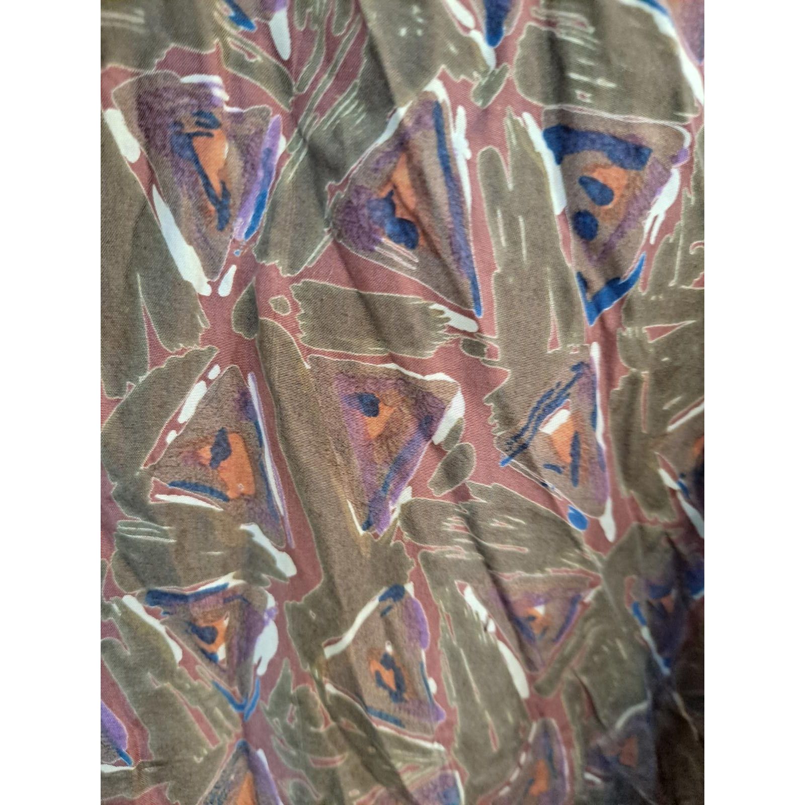 Other Vintage Number One 100% Silk Button Up Designed Shirt Size L Size US L / EU 52-54 / 3 - 2 Thumbnail