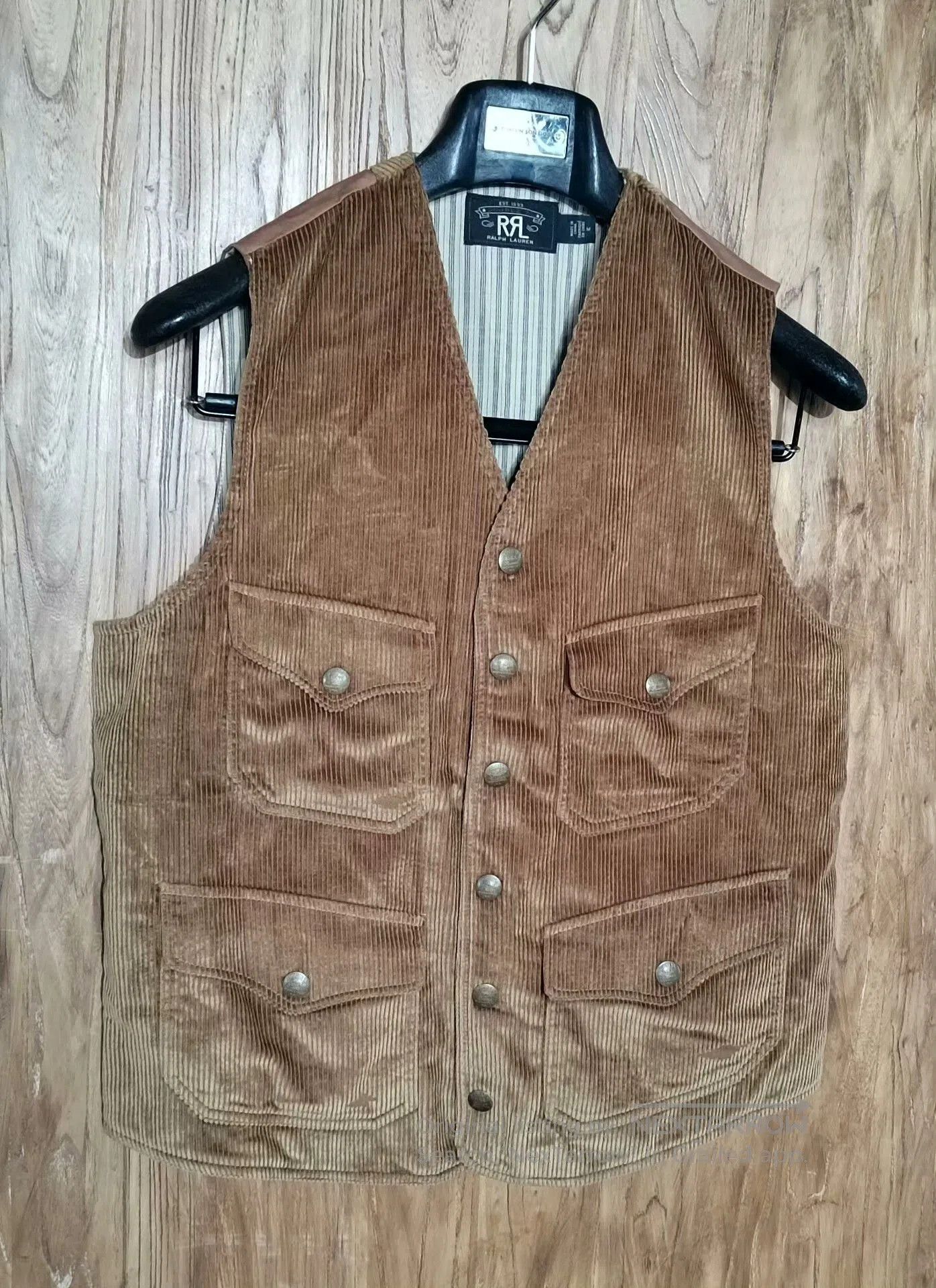 RRL Ralph Lauren RRL Ralph Lauren Corduroy Vest. Size US M / EU 48-50 / 2 - 1 Thumbnail