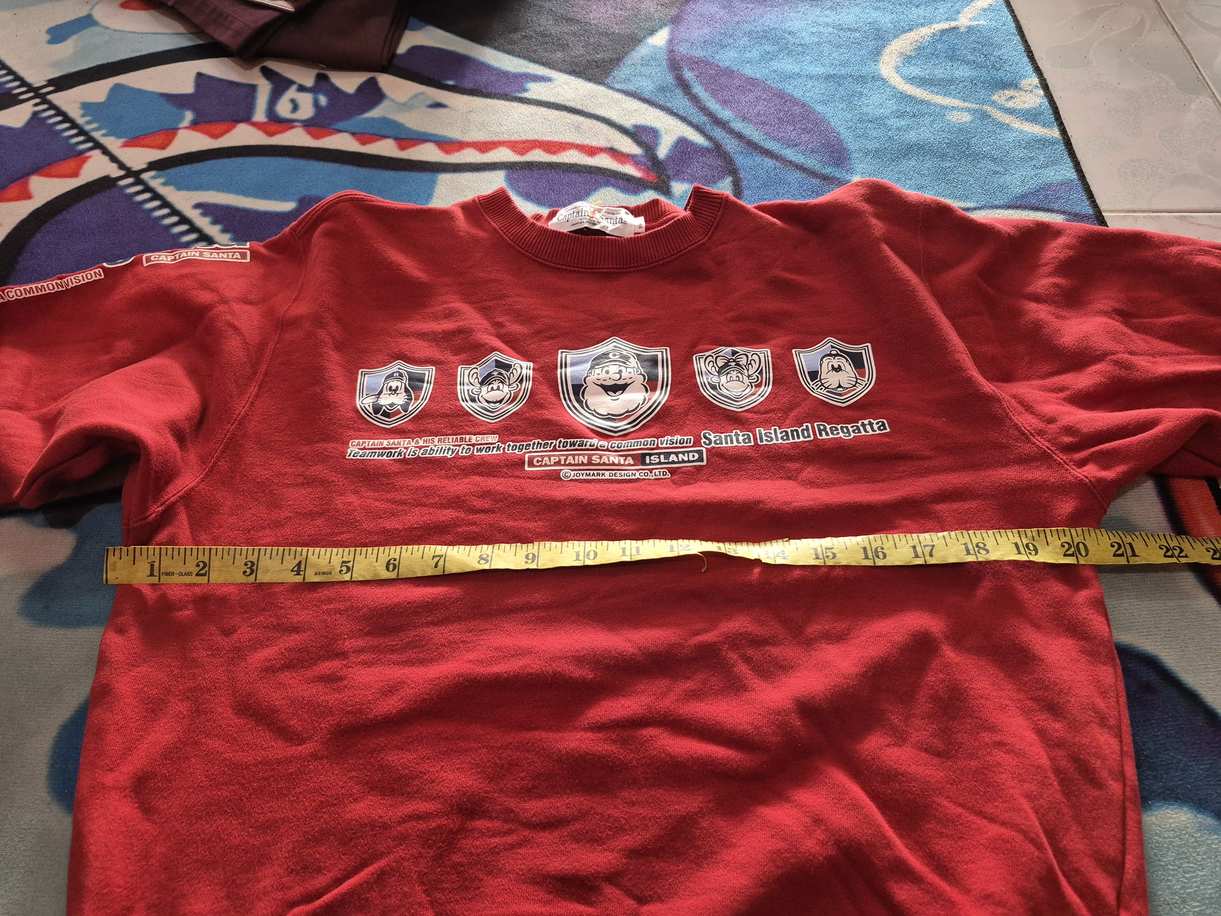 Vintage 🔥 Captain Santa Sweatshirt Size US S / EU 44-46 / 1 - 10 Thumbnail