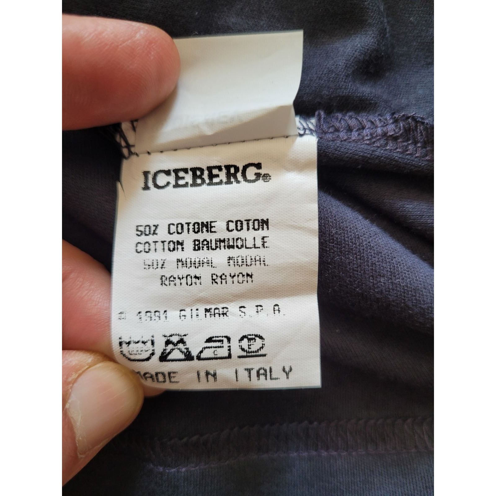 Iceberg Vintage ICEBERG Disney Mickey Mouse Polo from 1991 Size US XL / EU 56 / 4 - 4 Thumbnail