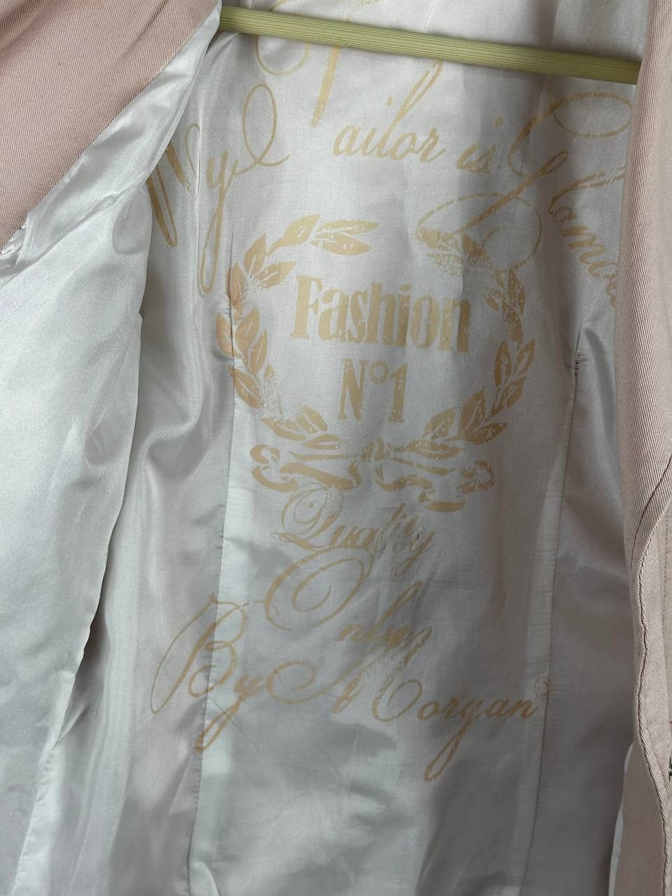 Morgan Homme × Vintage Morgan de Toi Avant Garde Y2K Pink Blazer Jacket Size S / US 4 / IT 40 - 10 Thumbnail