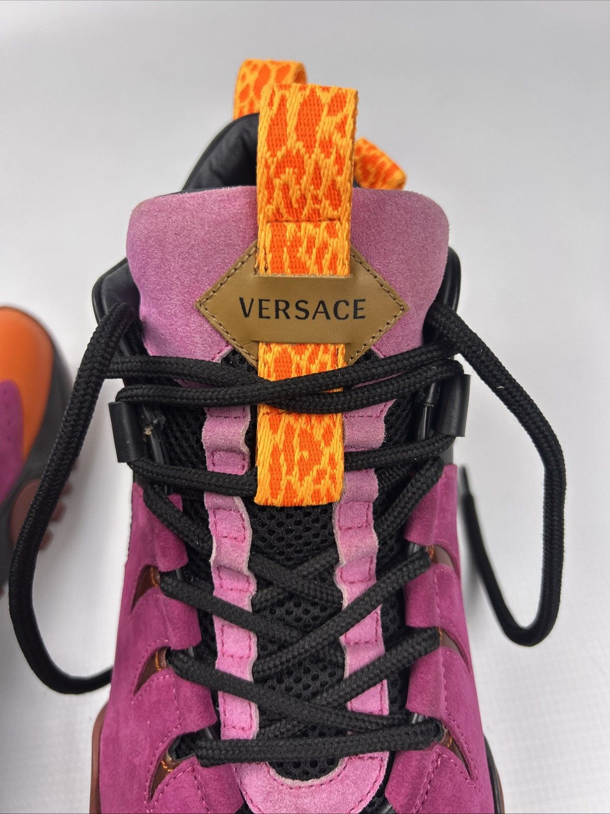 Versace Versace Squalo Sneakers EU44/US11 Multicolor Made in Italy Size US 11 / EU 44 - 6 Thumbnail