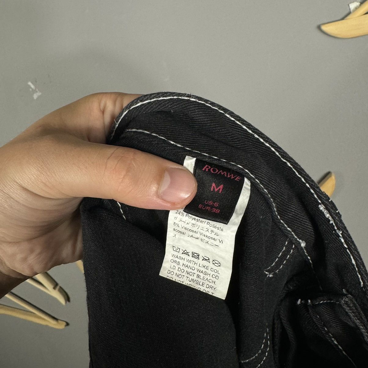 Other Disaster Y2K Romwe Skulls Jeans Size US 32 / EU 48 - 8 Thumbnail