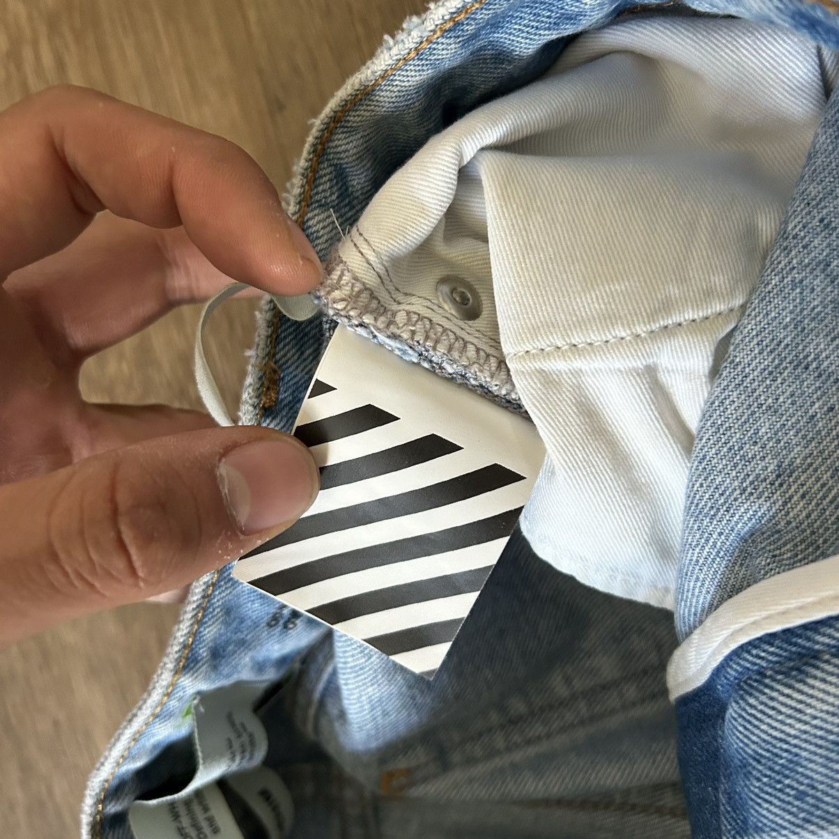 Off-White Off white denim jeans pink Size 25" / US 0 / IT 36 - 5 Thumbnail