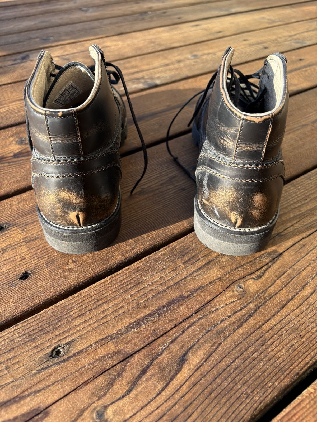 Onitsuka Tiger Onitsuka Tiger Japan Release Leather Hi-Top Shoes Size US 7.5 / EU 40-41 - 8 Thumbnail
