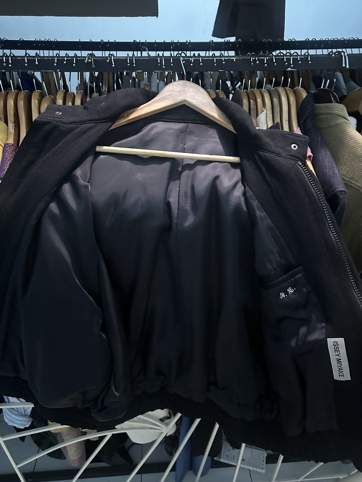 Issey Miyake × Japanese Brand Archive Issey Miyake bomber jacket Size US L / EU 52-54 / 3 - 22 Thumbnail