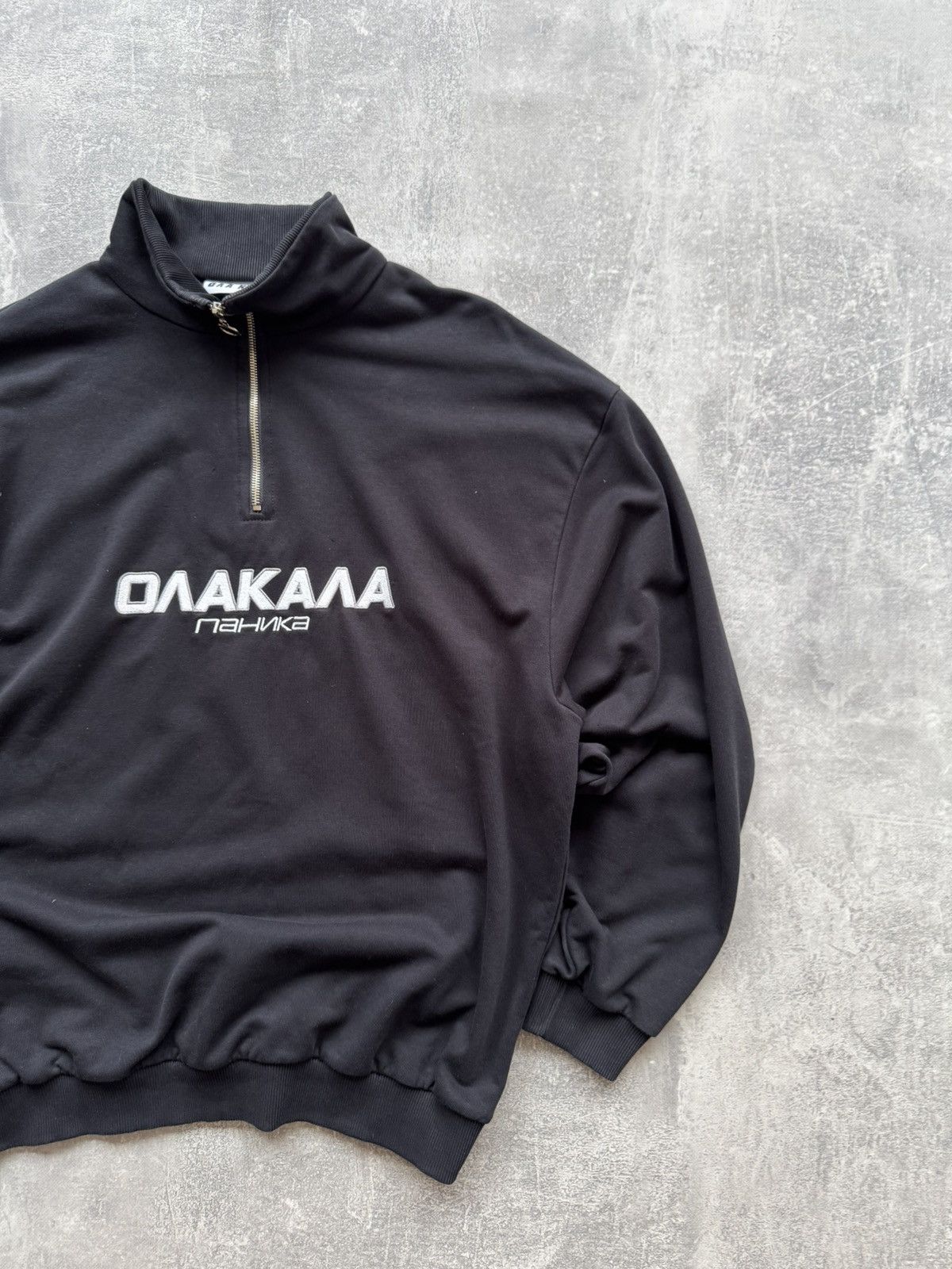 Other Ola Kala Panic 1/4 Zip Sweatshirt Size US XL / EU 56 / 4 - 2 Thumbnail