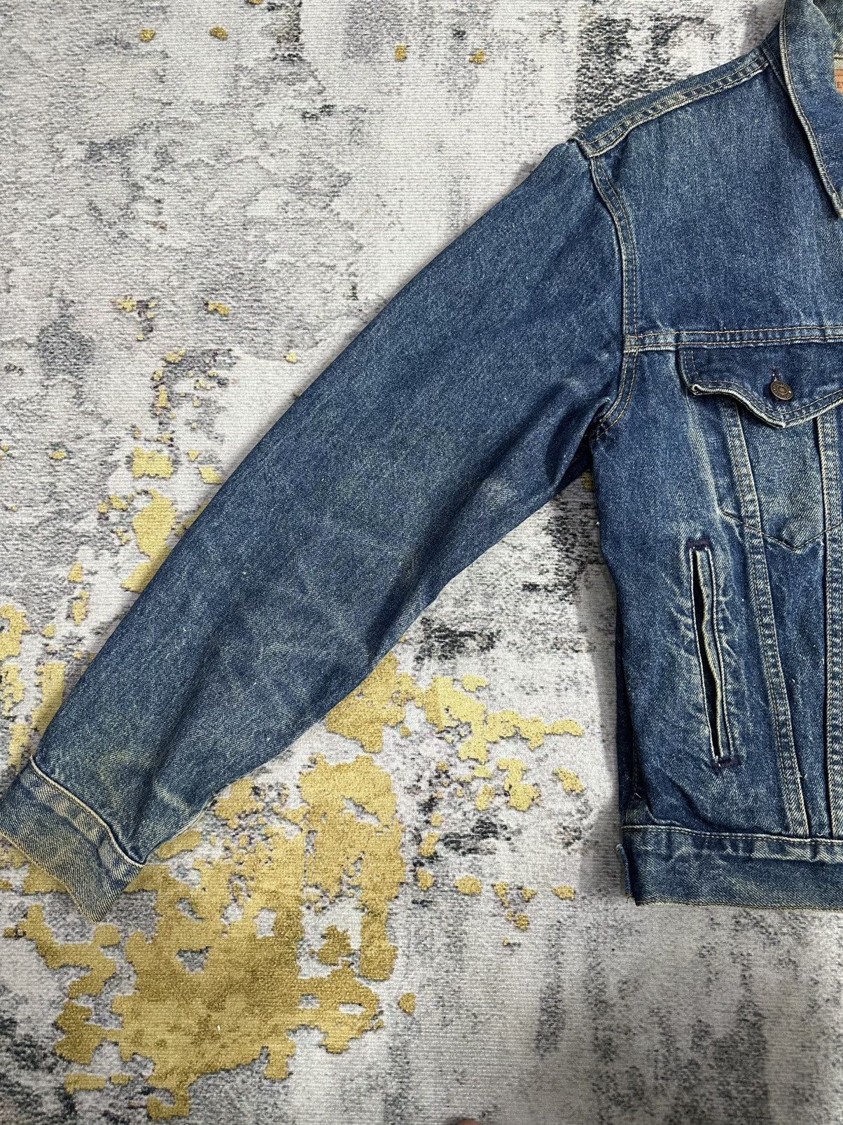 Levi's Vintage Clothing Vintage Levis Denim Trucker Jacket – Made In USA 70s Style Size US S / EU 44-46 / 1 - 9 Thumbnail