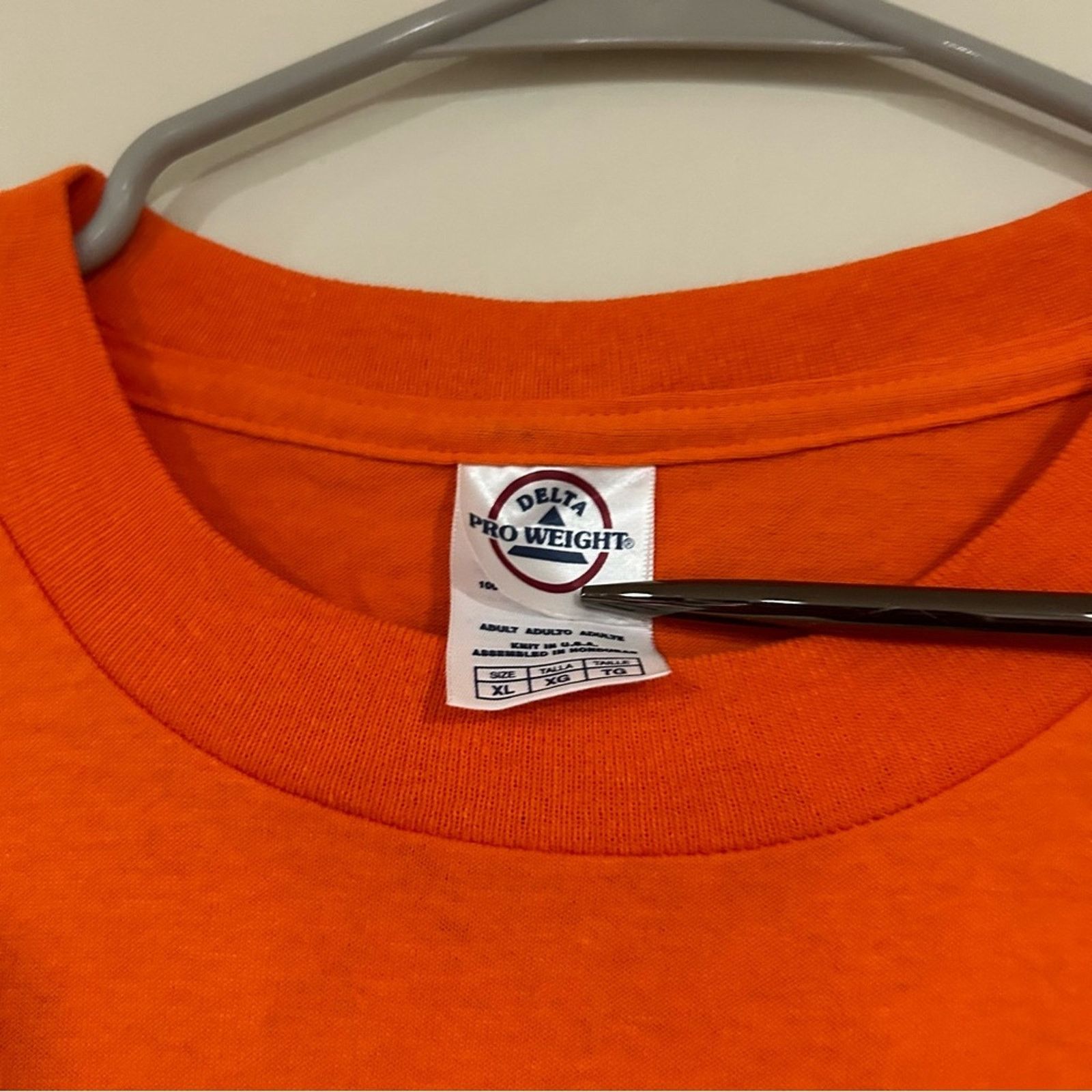 Delta Vintage Syracuse Orange Shirt Size US XL / EU 56 / 4 - 3 Thumbnail
