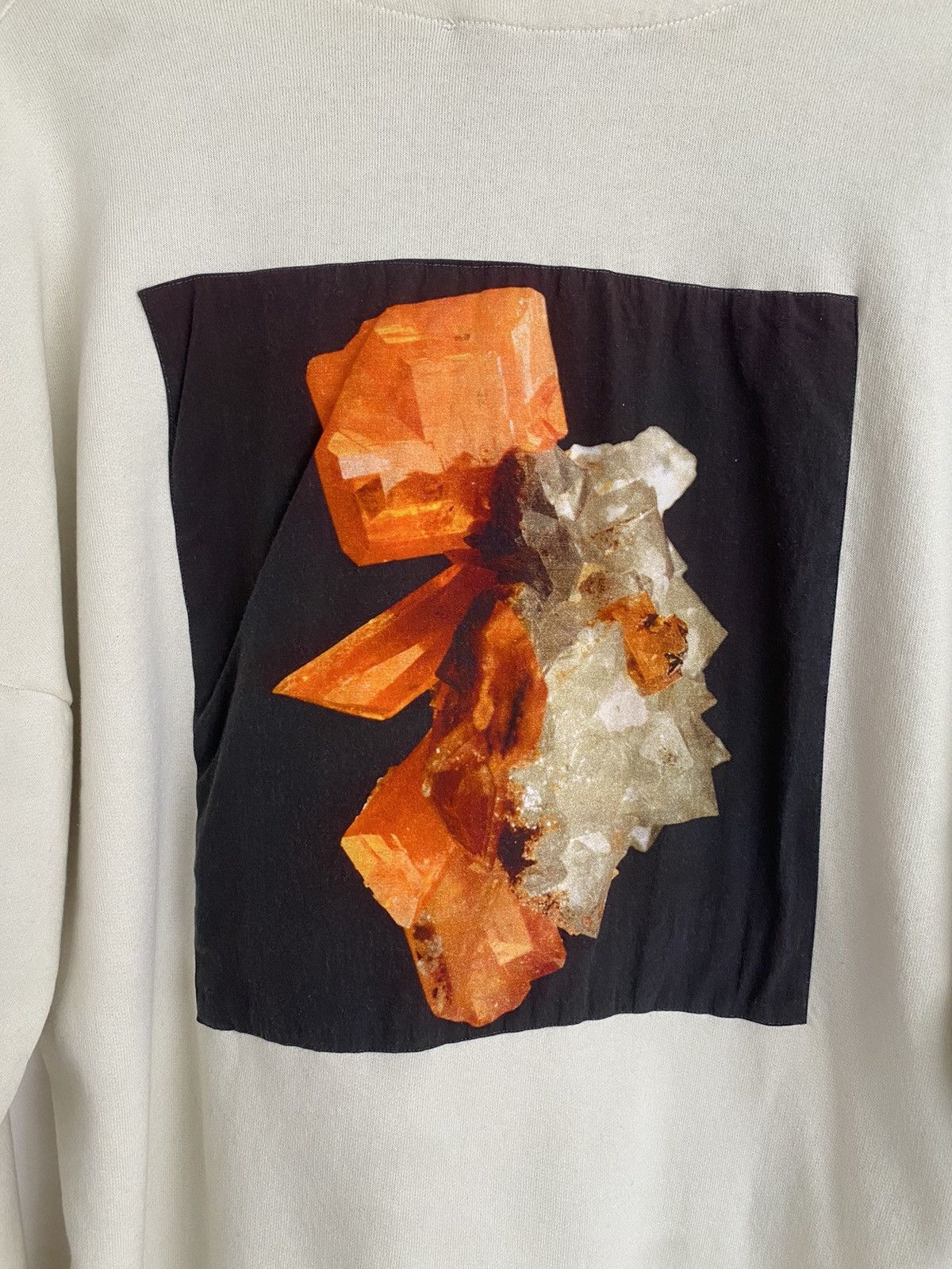 Raf Simons Crystal patch image, Jesus sweatshirt, spring summer 2004 Size US M / EU 48-50 / 2 - 7 Thumbnail