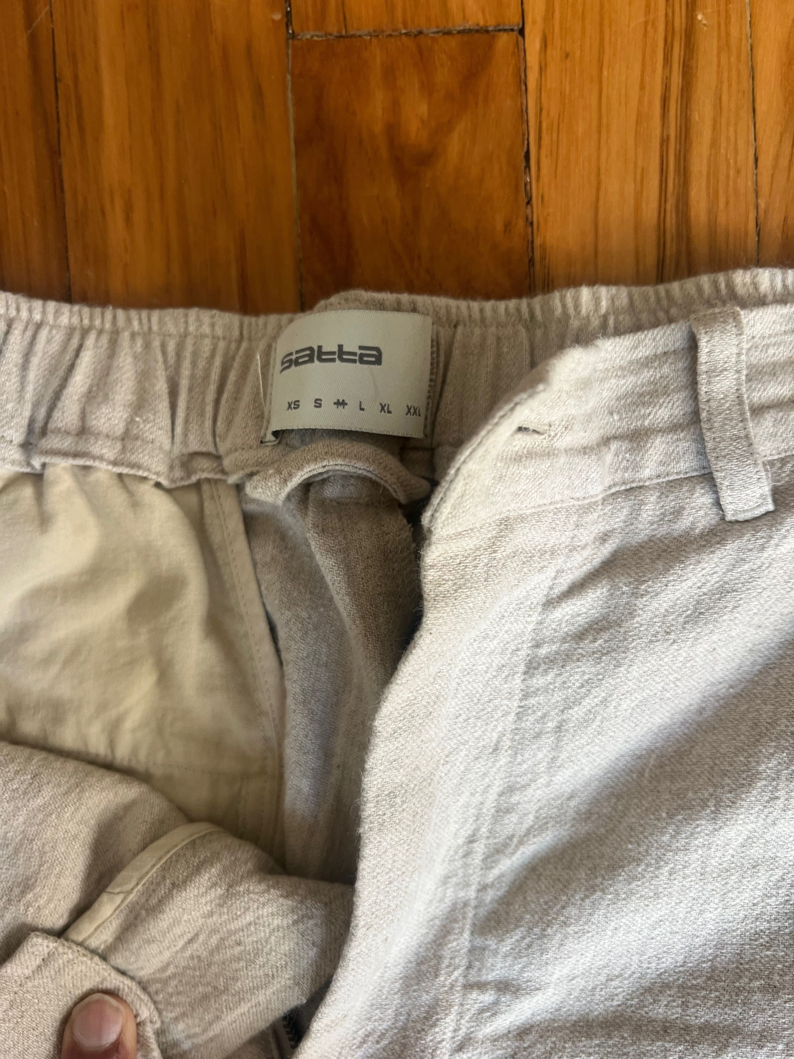 Satta Satta hemp-linen pants Size US 34 / EU 50 - 3 Thumbnail
