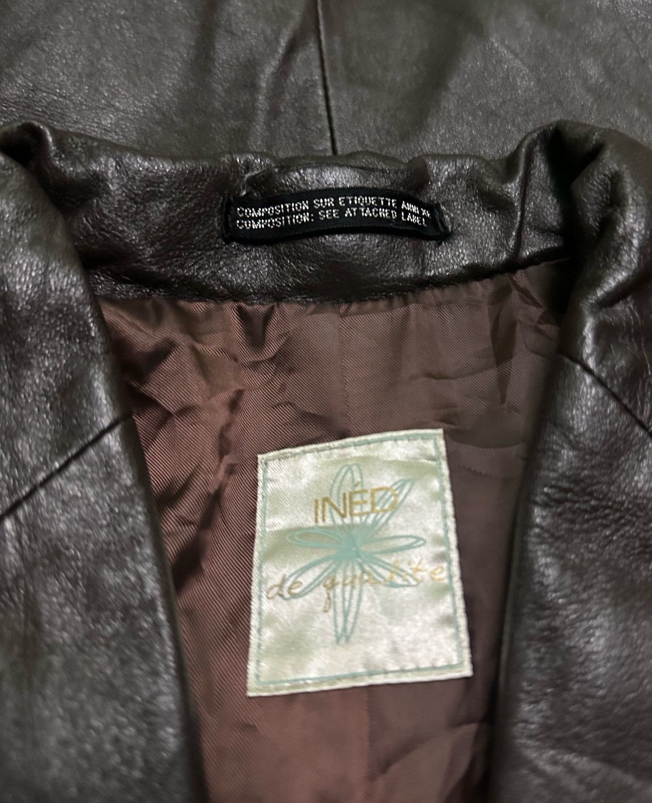 Yohji Yamamoto Ined Yohji Yamamoto leather jacket Size M / US 6-8 / IT 42-44 - 7 Thumbnail
