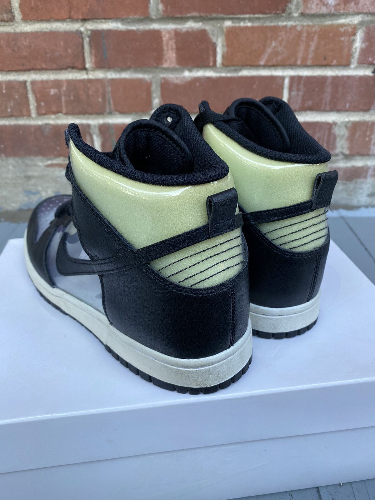 Comme des Garcons Homme Plus × Nike Nike Dunk Hi Retro CDG Size US 8 / EU 41 - 5 Thumbnail