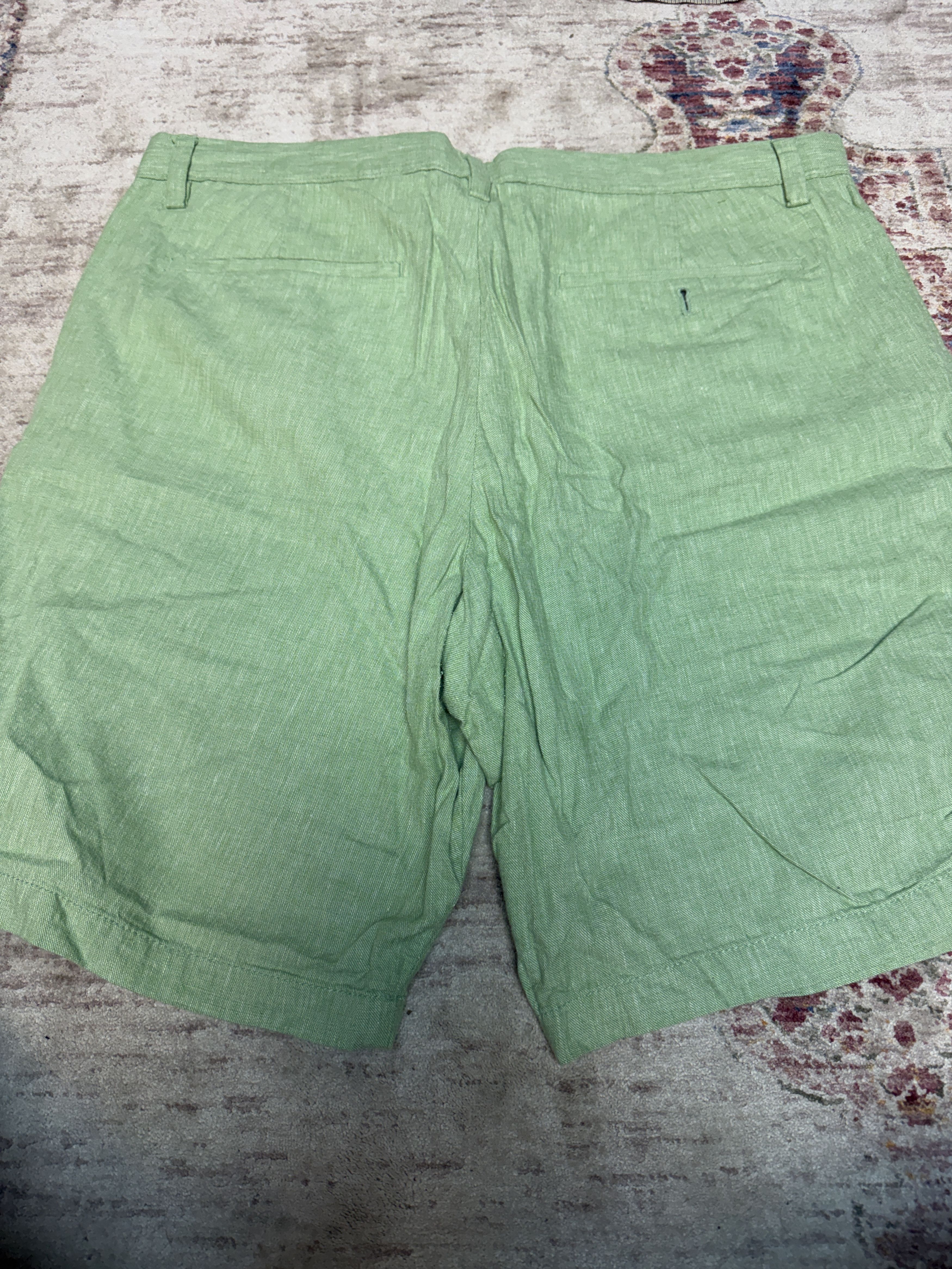 Banana Republic Banana Republic Men's Light Green Shorts Size 36 Size US 36 / EU 52 - 4 Thumbnail