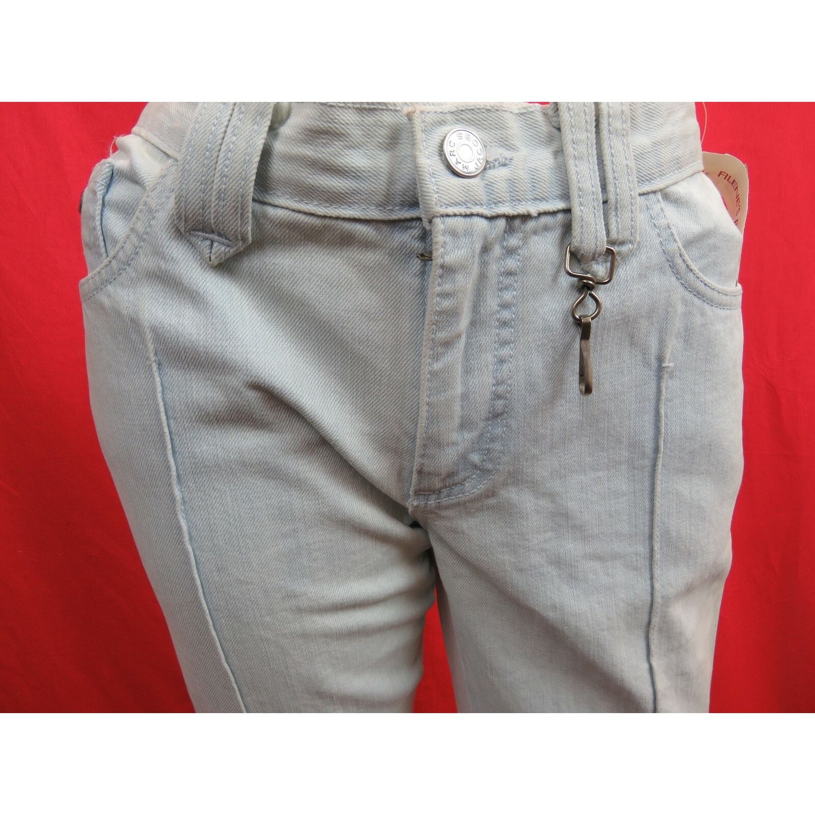 Marc Jacobs MARC JACOBS LIGHT STRAIGHT LEG DENIM COTTON PANTS JEANS 6 Size 28" / US 6 / IT 42 - 5 Thumbnail
