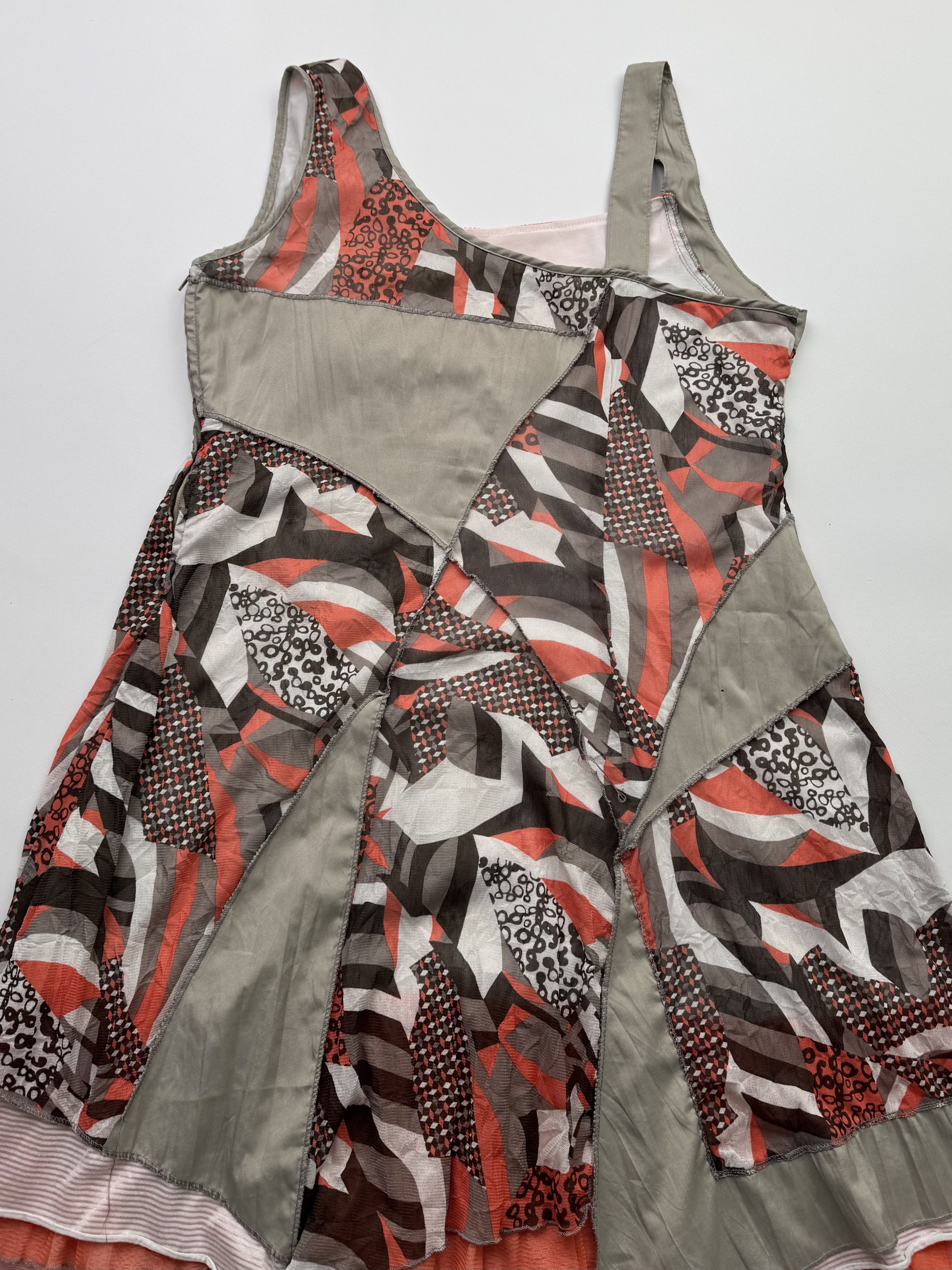 Japanese Brand Vintage Flare Dress B258 E2(V367) Size L / US 10 / IT 46 - 8 Thumbnail